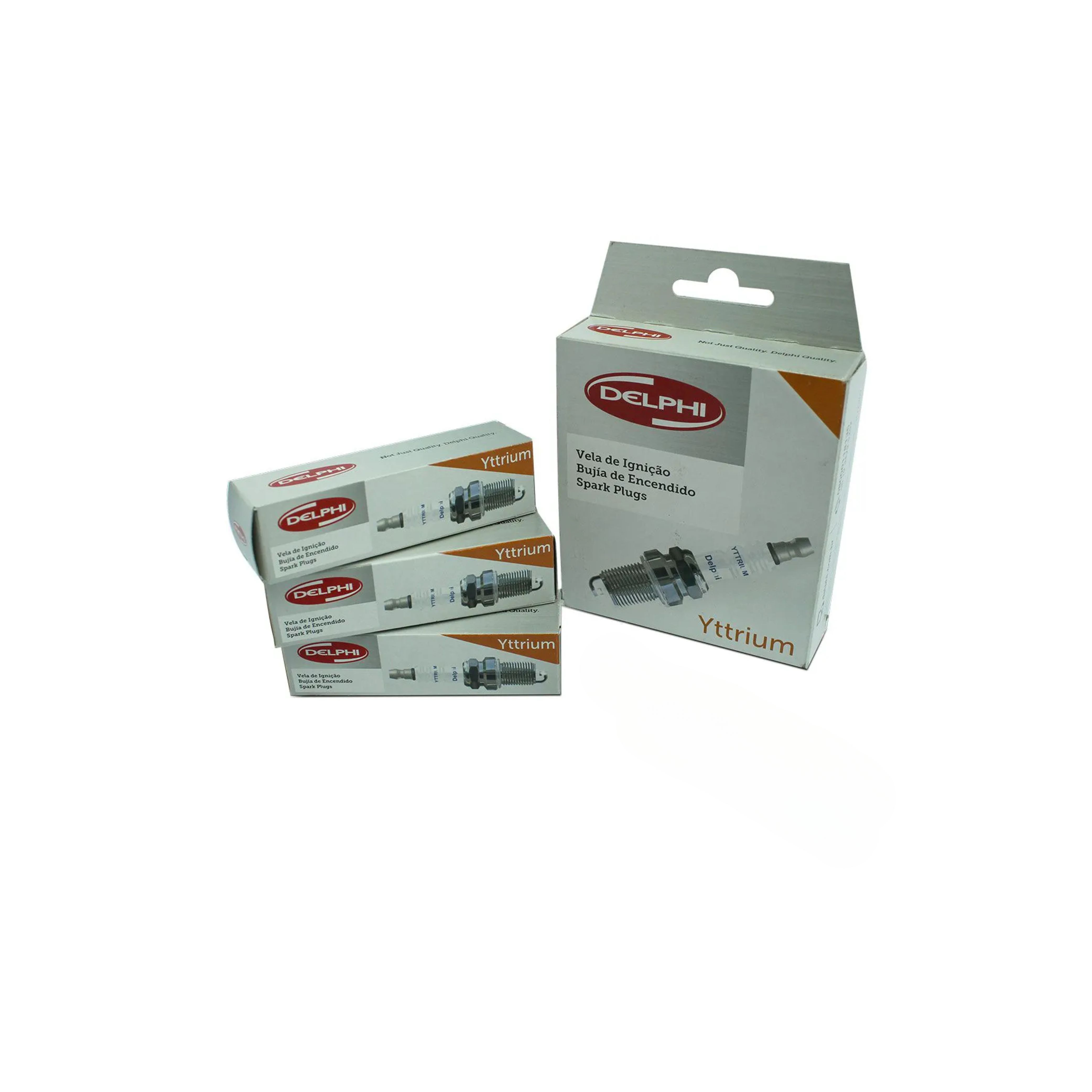 Jogo 3 Velas de Ignição Yttrium - Delphi - XH40003