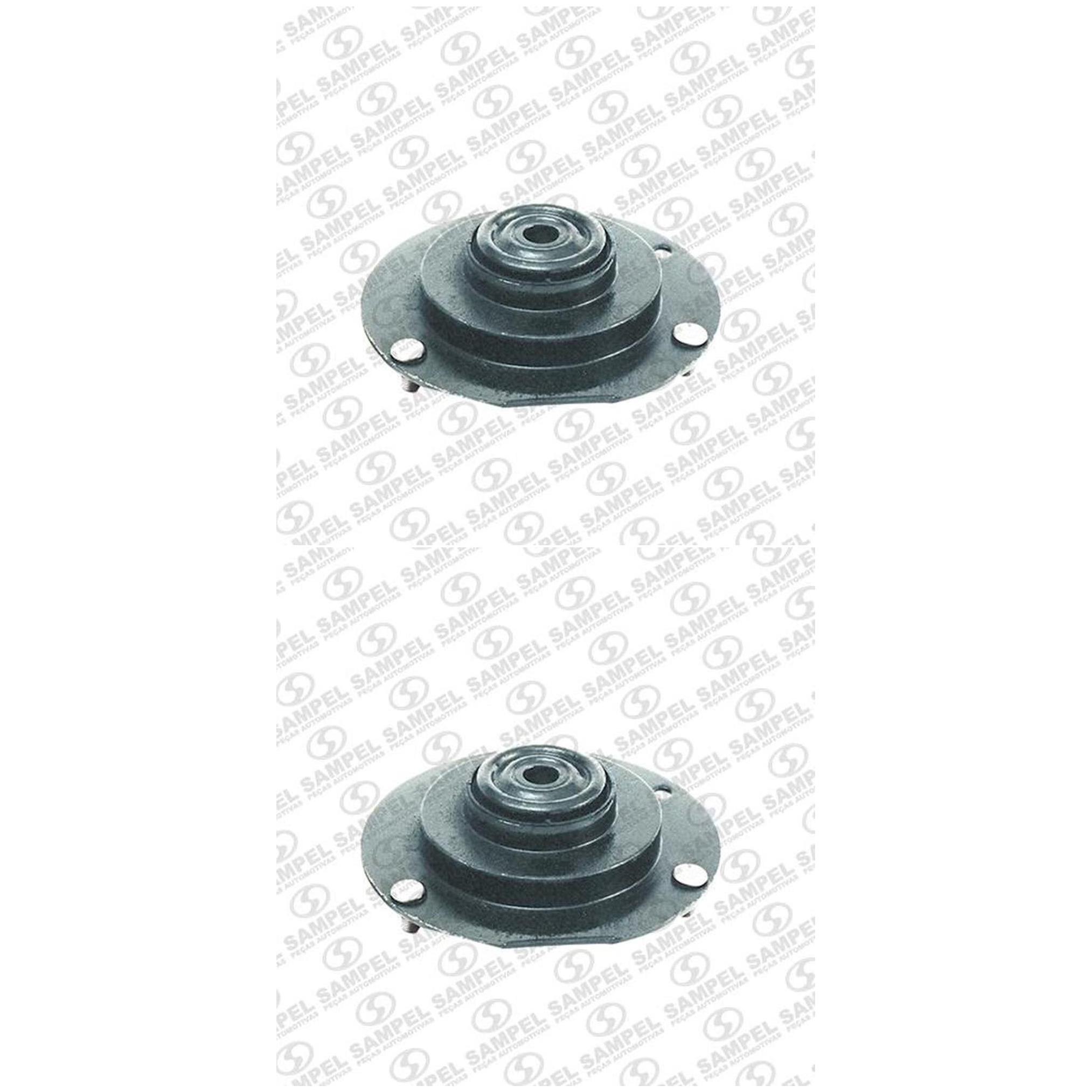Par Suporte Do Amortecedor Dianteiro Sem Rolamento - Sampel - 3765