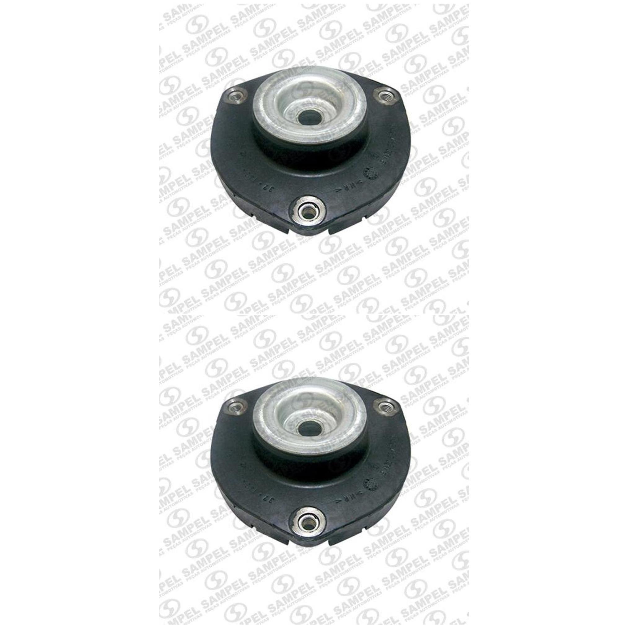 Par Suporte Do Amortecedor Dianteiro - Sem Rolamento - Sampel - 4950