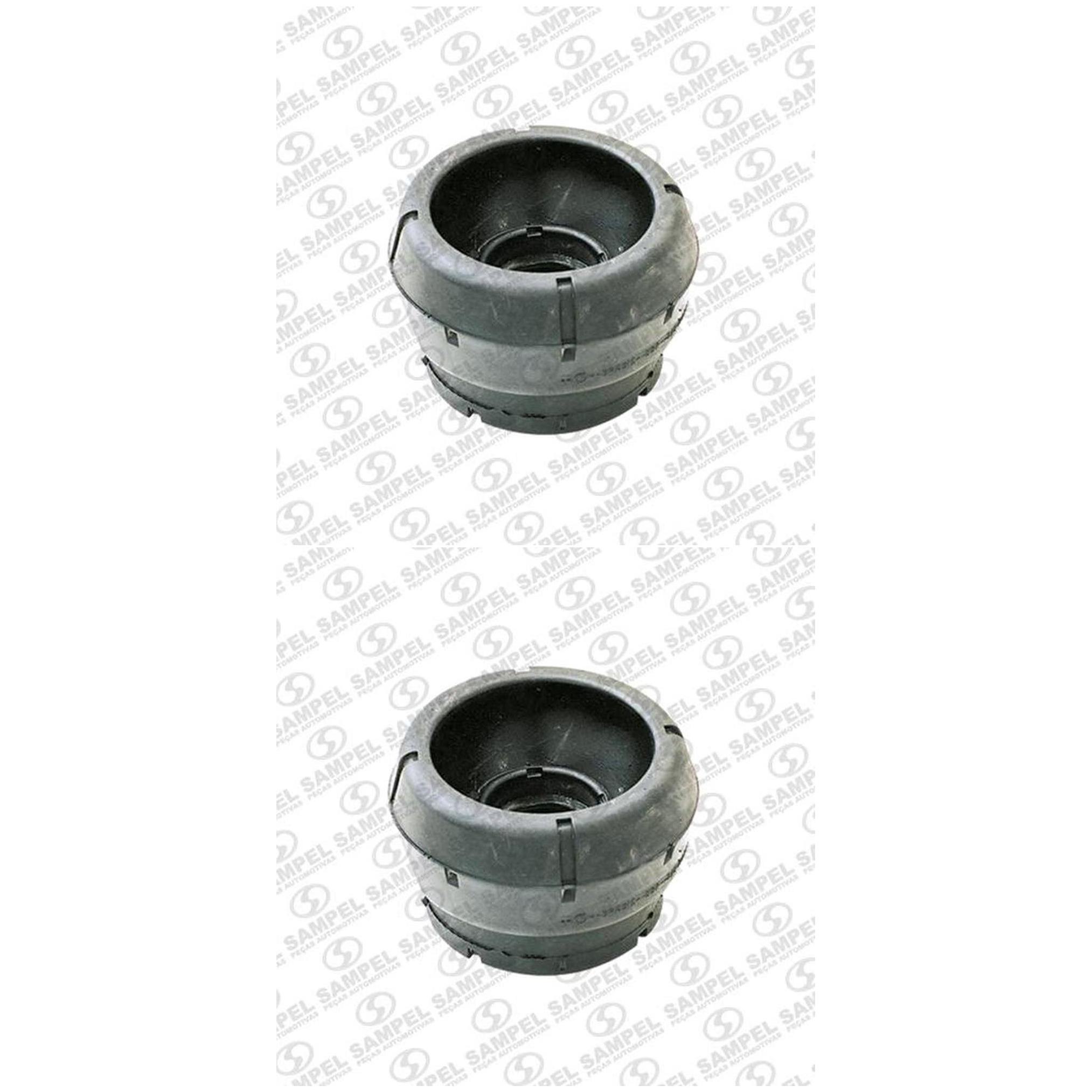Par Suporte Do Amortecedor Dianteiro - Sem Rolamento - Sampel - 4895
