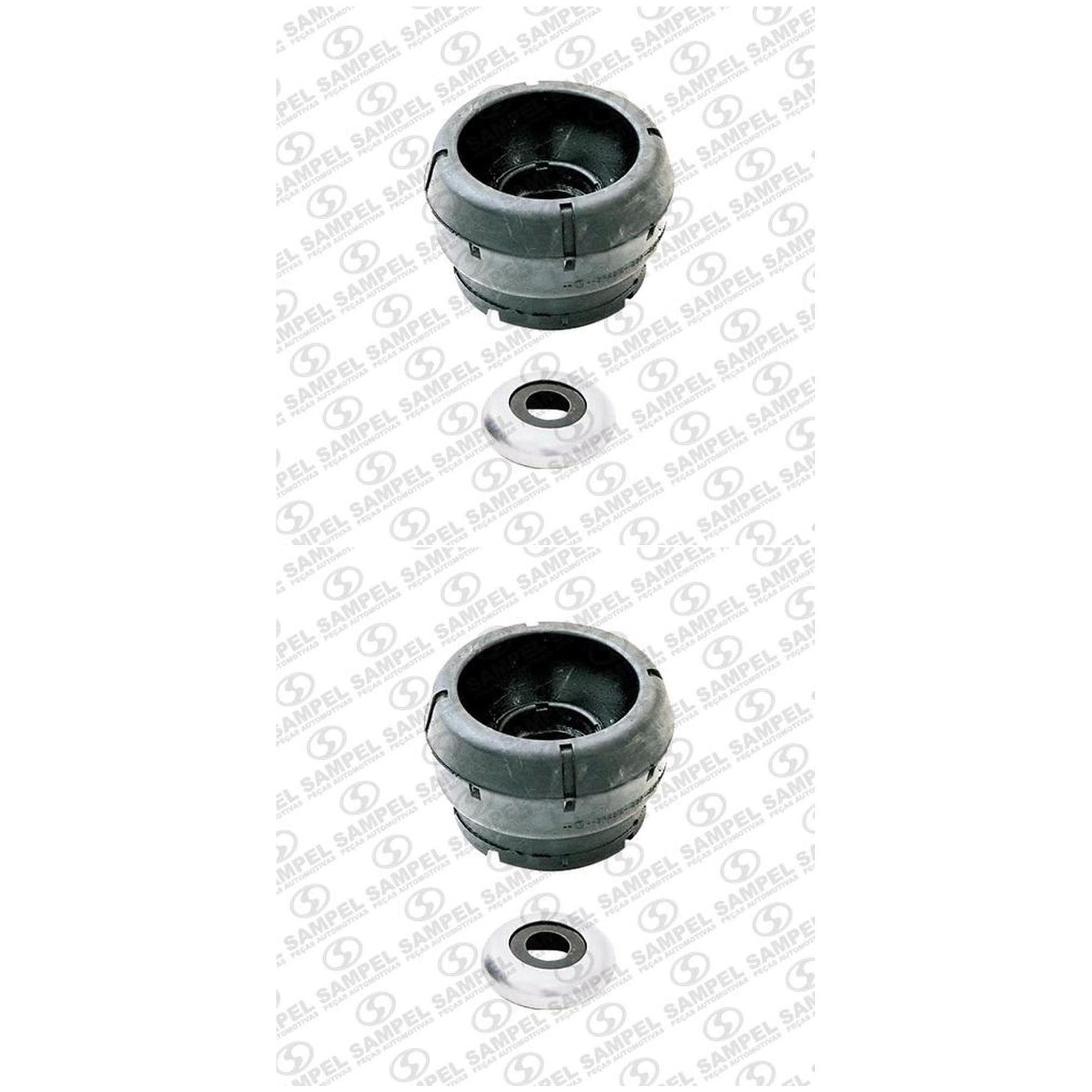 Par Suporte Do Amortecedor Dianteiro - Com Rolamento - Sampel - 4895B