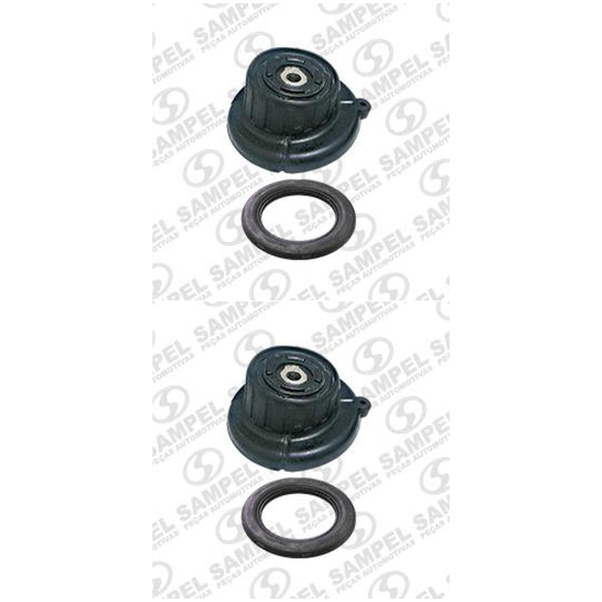 Par Suporte Do Amortecedor Dianteiro - Com Rolamento - Sampel - 1081A