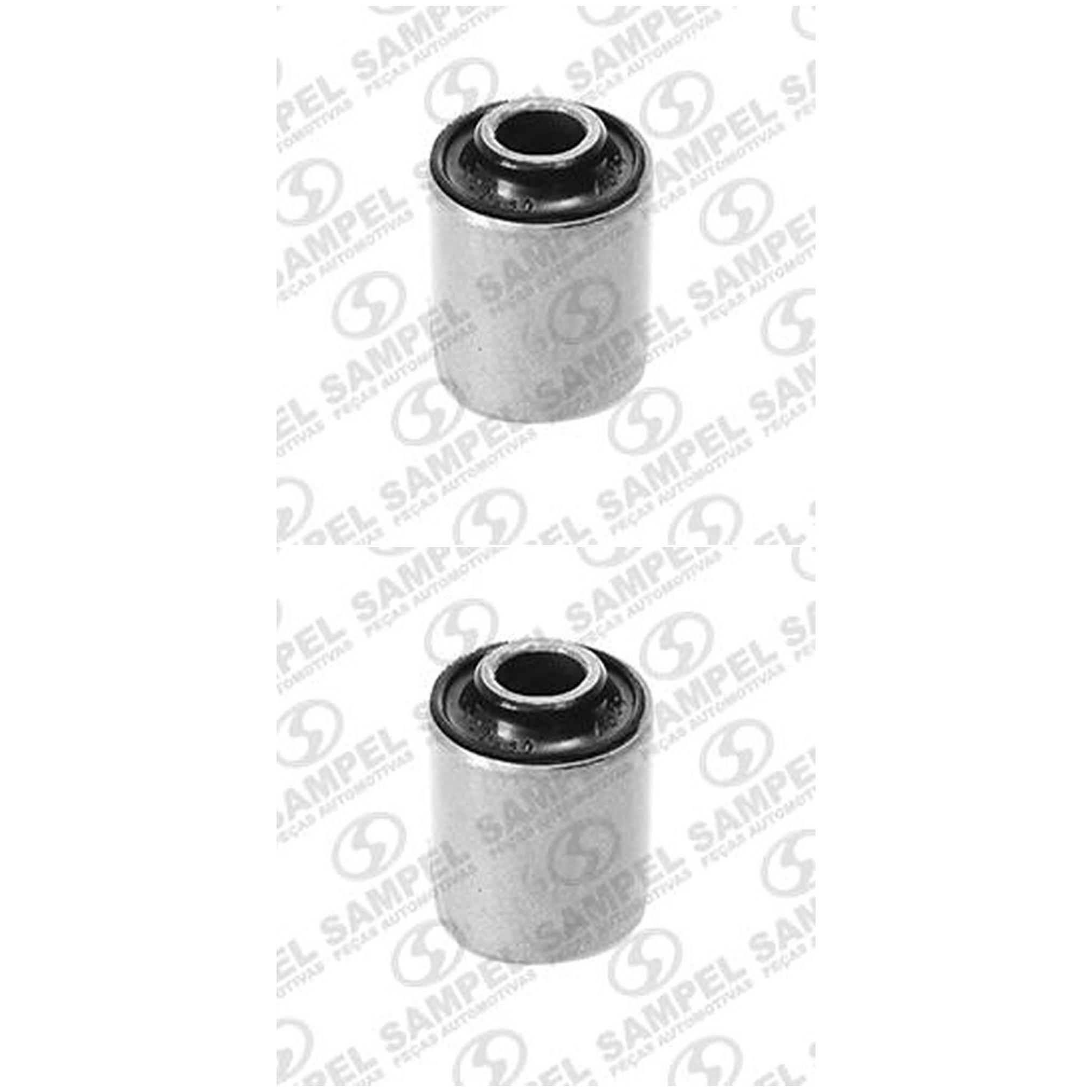 Par Bucha Da Bandeja Inferior Dianteira (Furo Ø 18,3 Mm) - Sampel - 7023