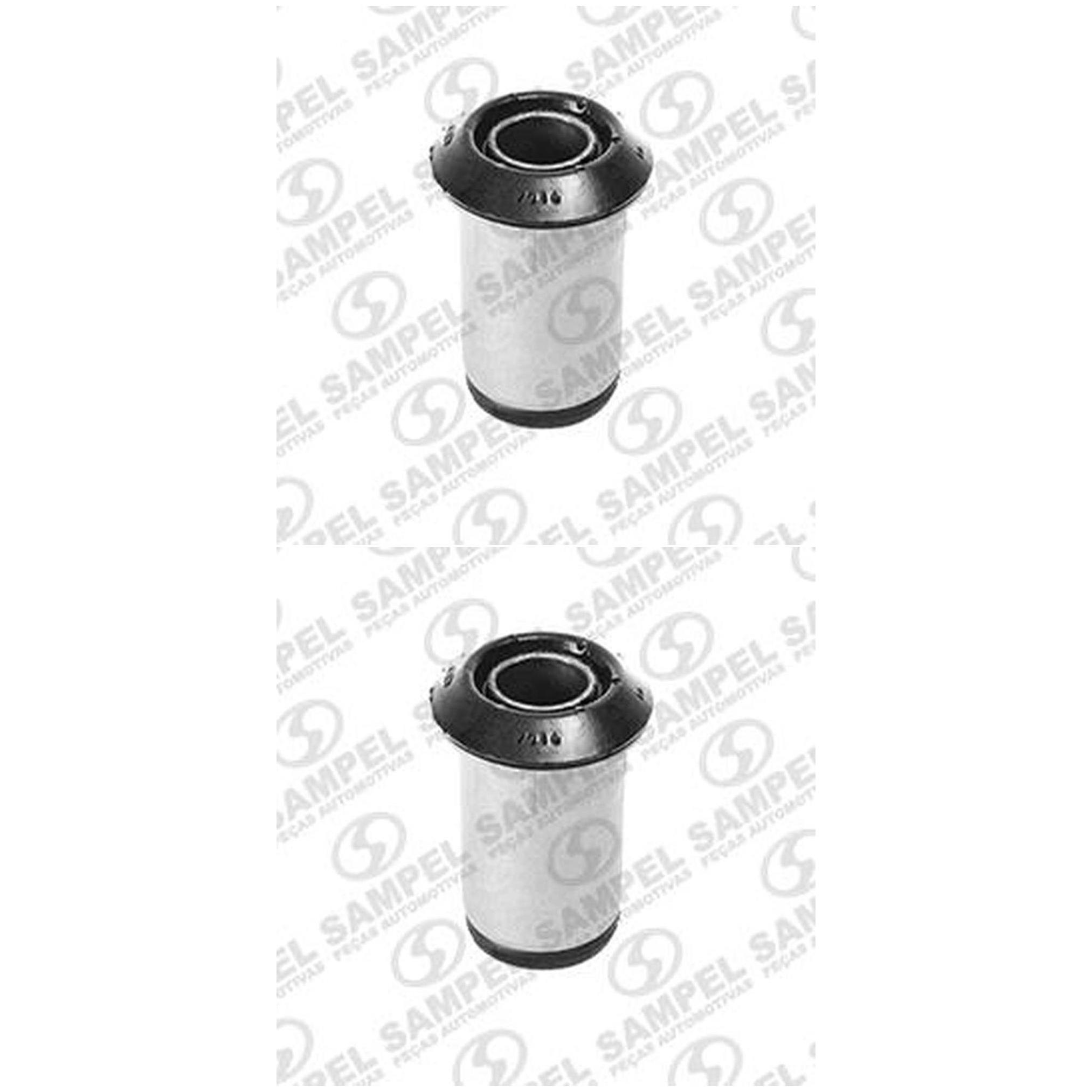Par Bucha Traseira Da Bandeja Superior Dianteira (Furo Ø 24 Mm) - Sampel - 7014