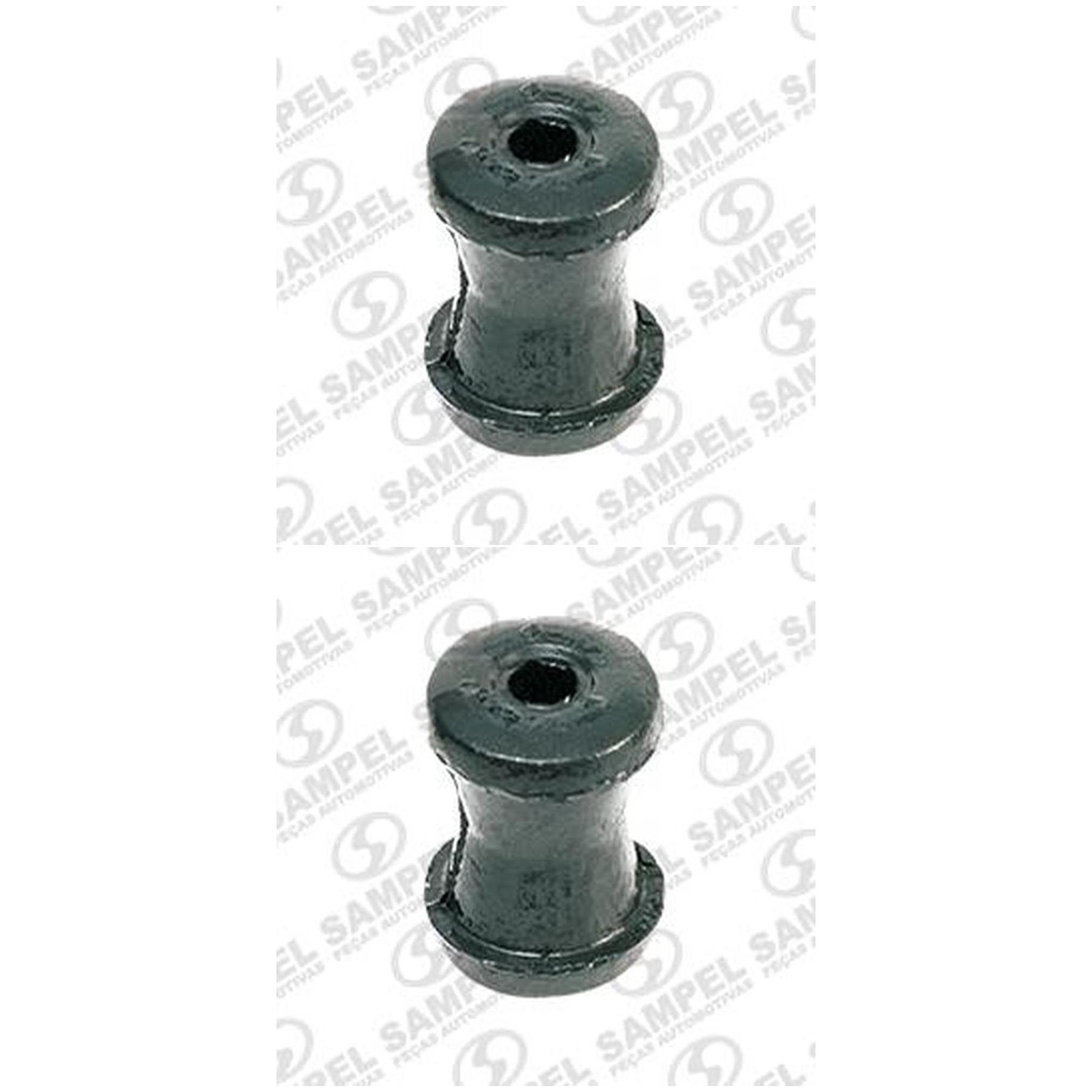 Par Bucha Do Braço Oscilante Dianteira (Furo Ø 10 Mm) - Sampel - 1003A
