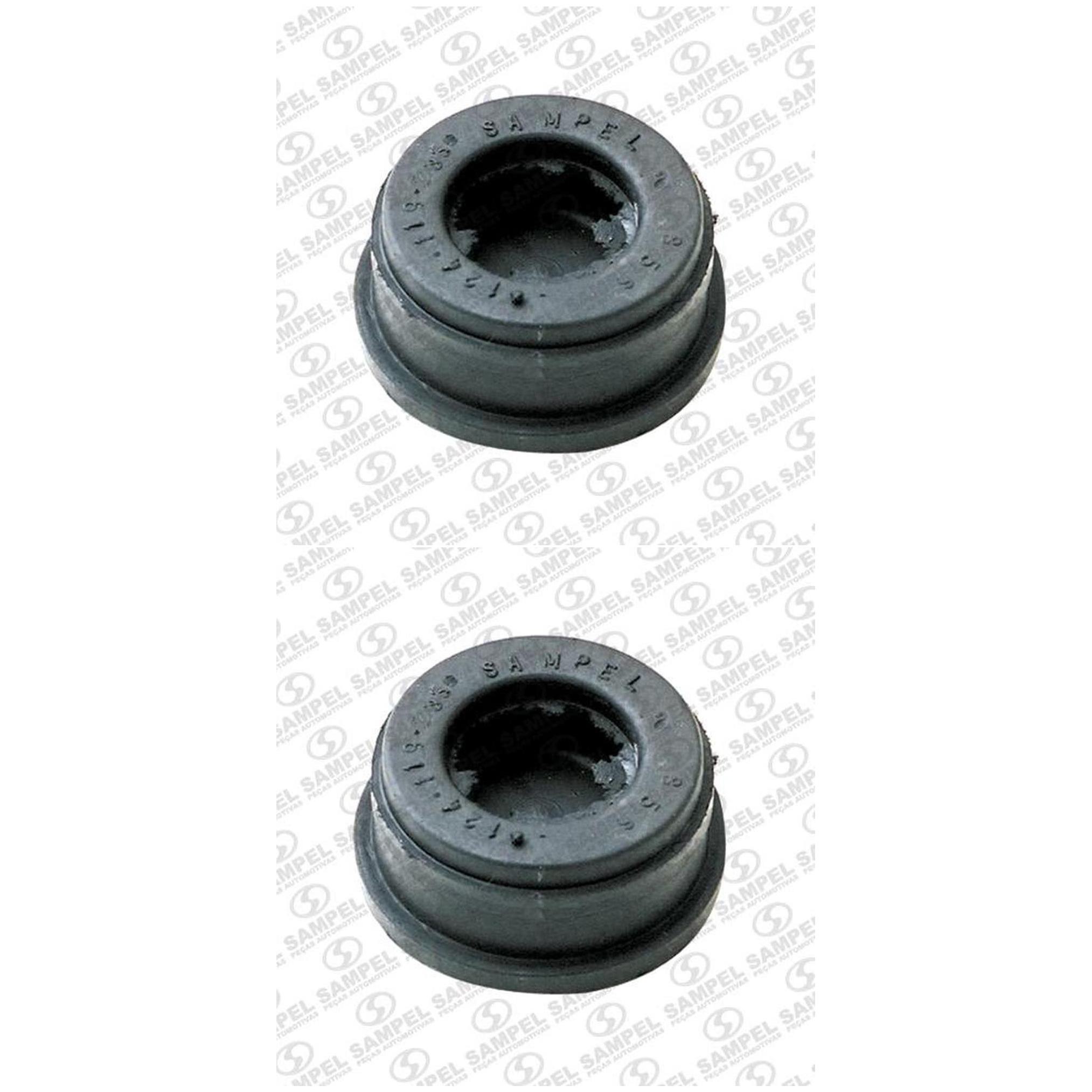 Par Tampa Da Saída De Ar Do Motor - Sampel - 4856