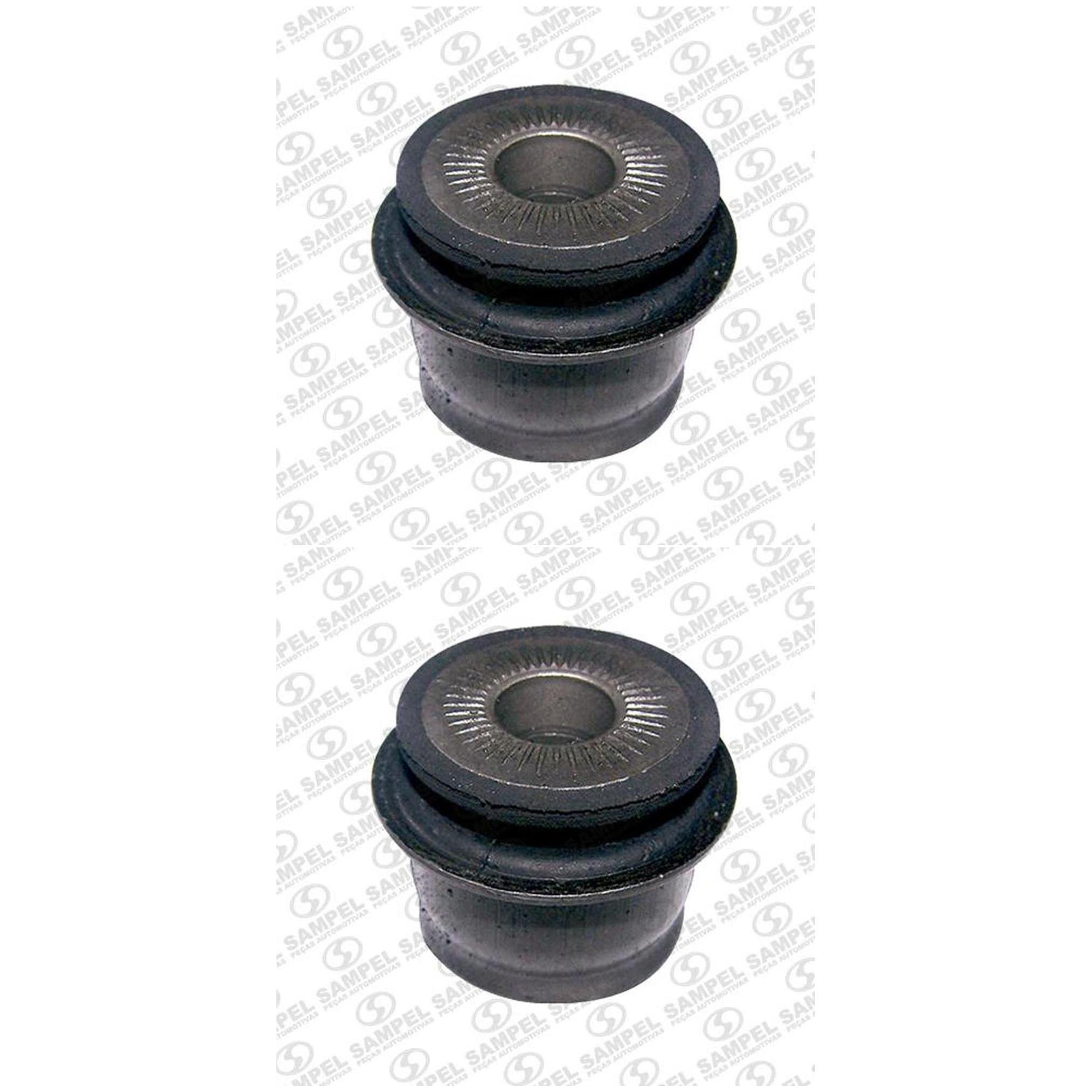Par Bucha Traseira Do Quadro Dianteira - (Furo Ø 12,3 Mm) - Sampel - 4869A