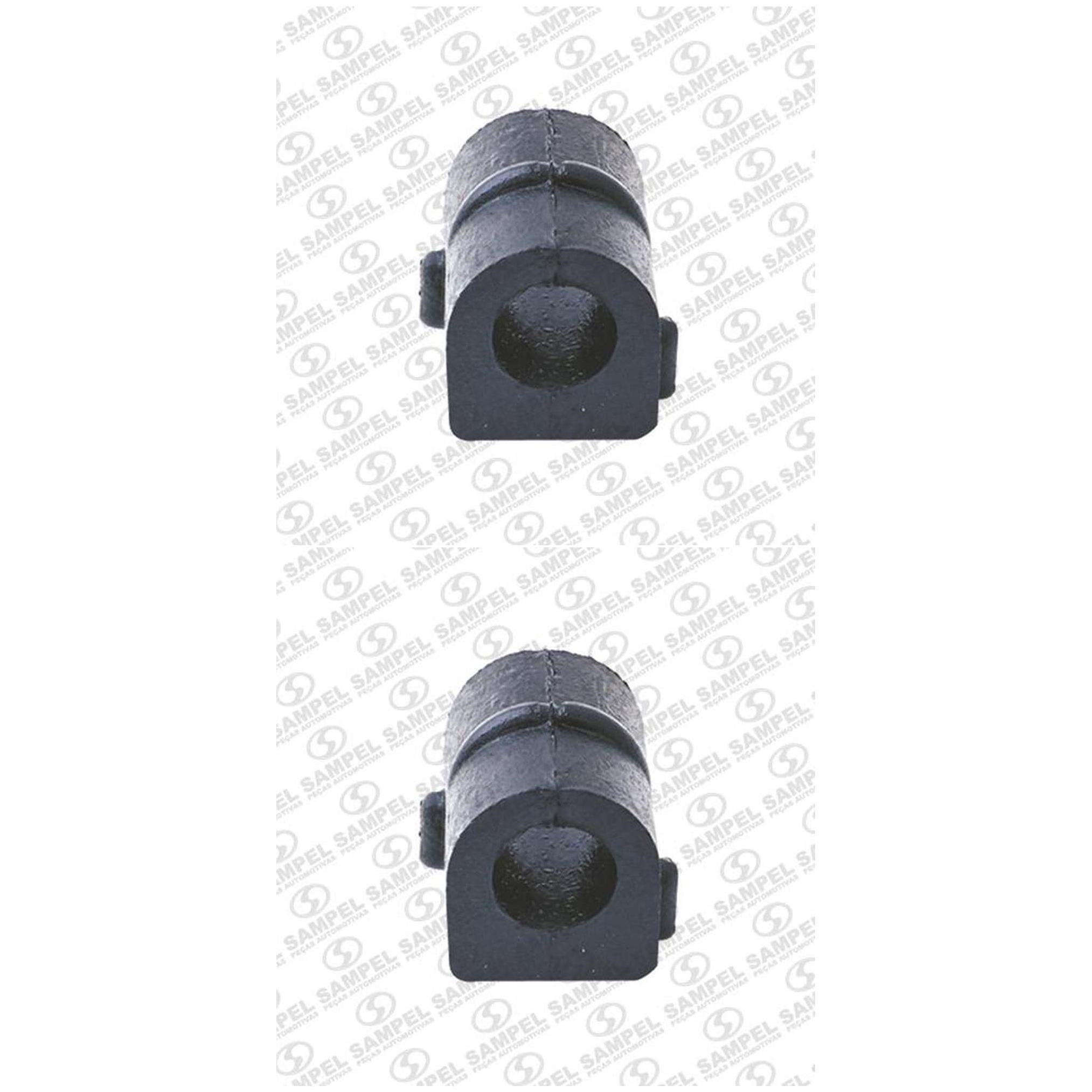 Par Bucha Da Barra Estabilizadora Furo Ø 18 Mm - Sampel - 3630
