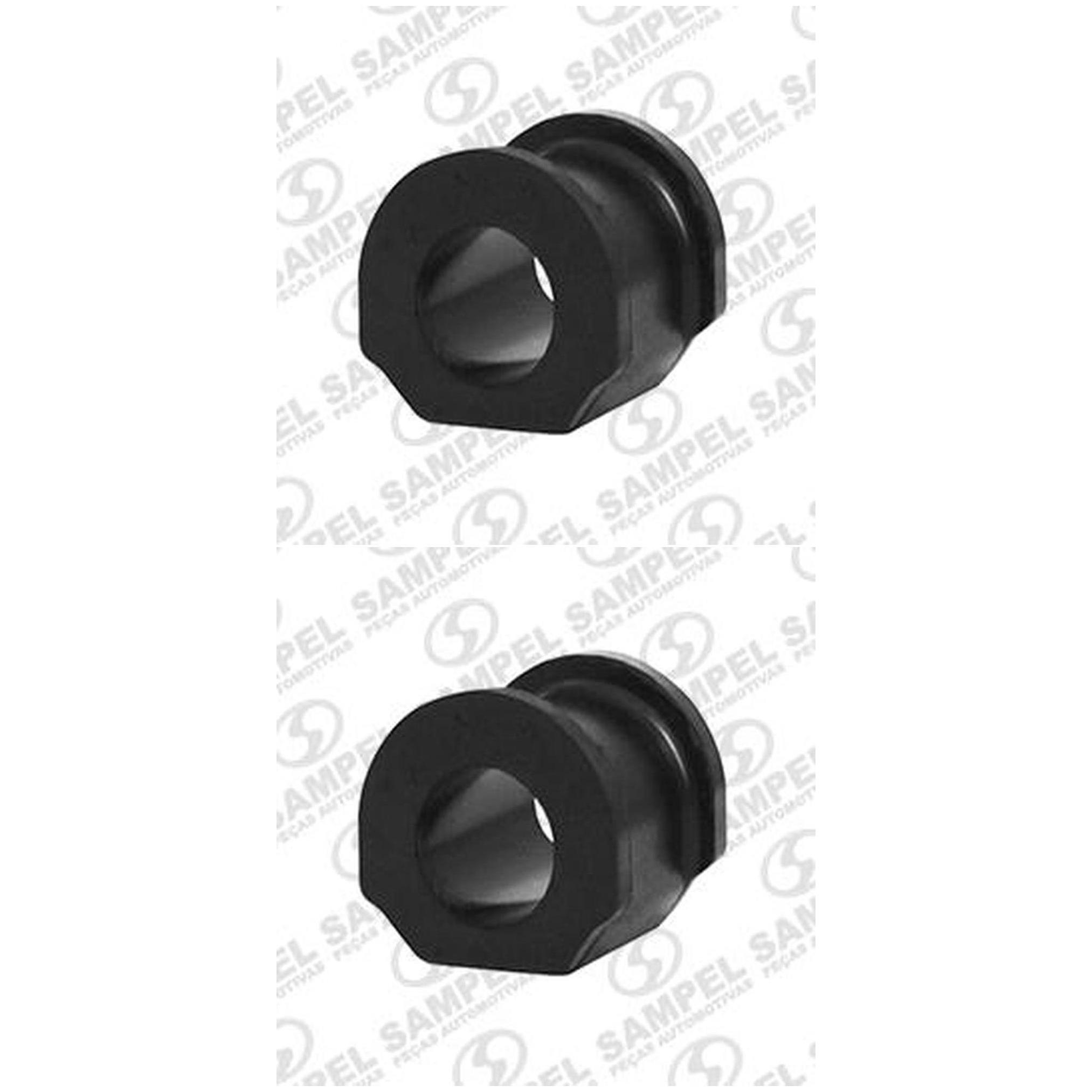Par Bucha Da Barra Estabilizadora Dianteira Ø 24 Mm - Sampel - 8265