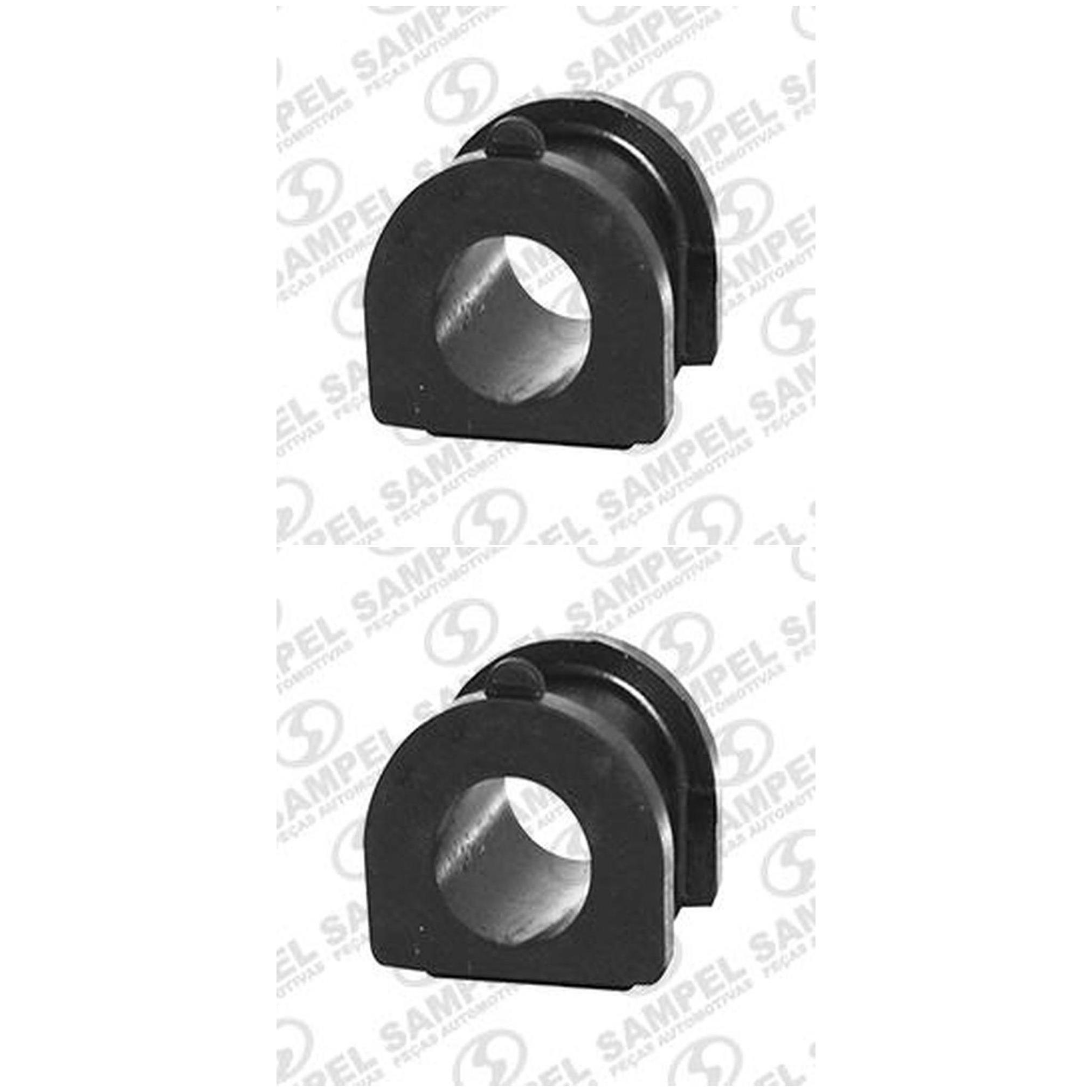 Par Bucha Da Barra Estabilizadora Dianteira Ø 24 Mm - Sampel - 8264