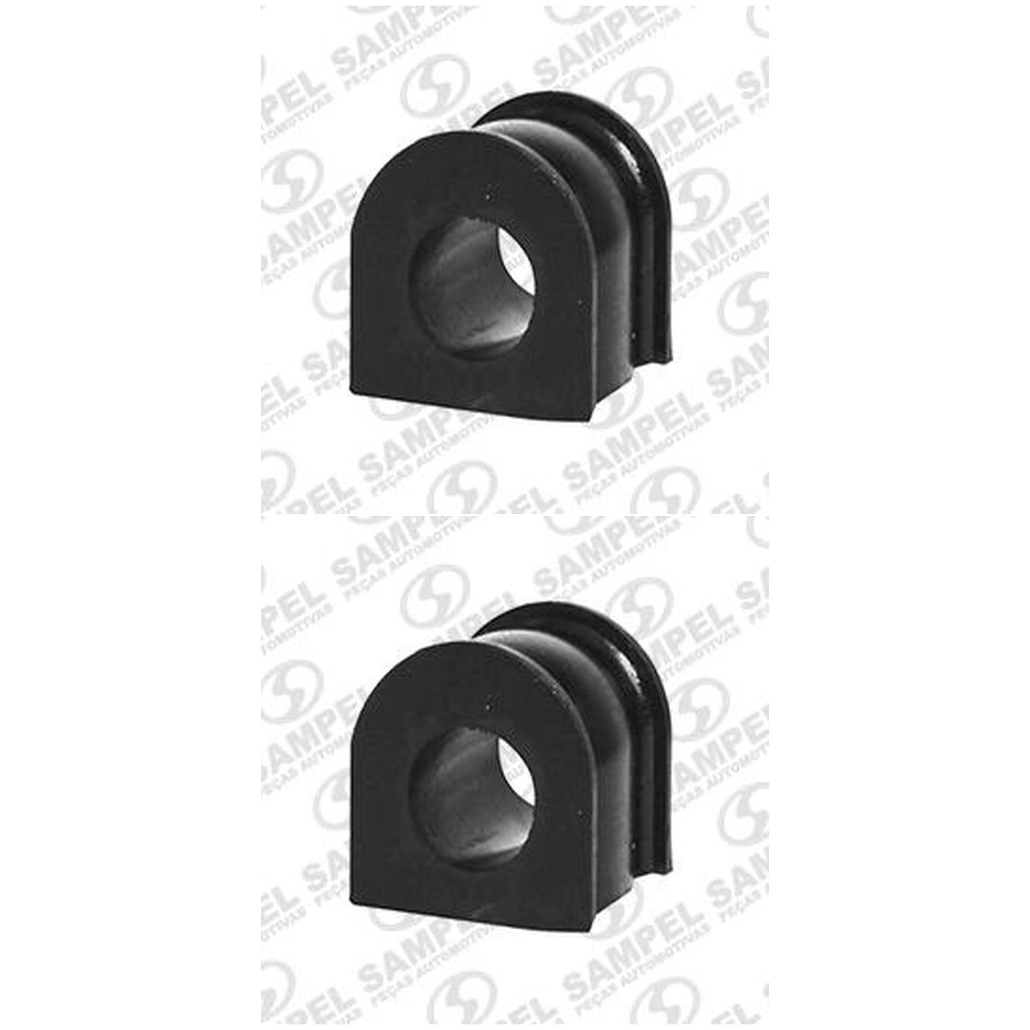 Par Bucha Da Barra Estabilizadora Dianteira Ø 22 Mm - Sampel - 8281