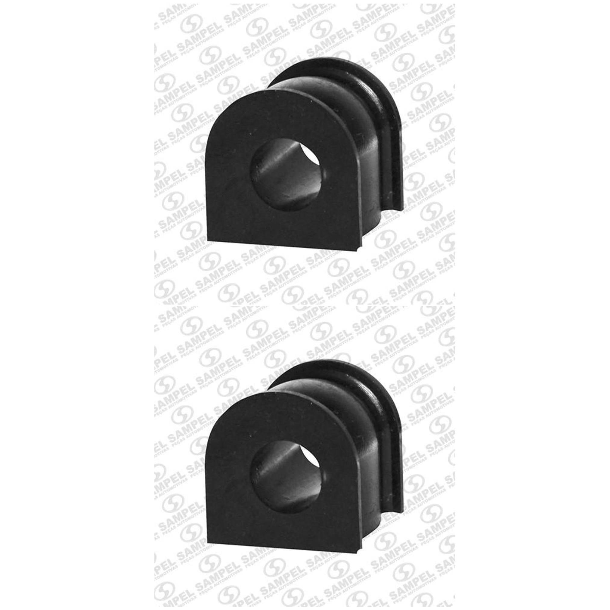 Par Bucha Da Barra Estabilizadora Dianteira Ø 20 Mm - Sampel - 8282