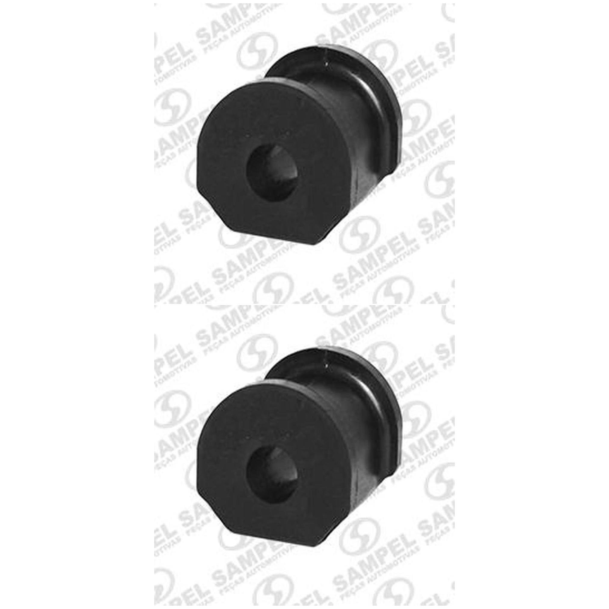Par Bucha Da Barra Estabilizadora Dianteira Ø 15 Mm - Sampel - 8266