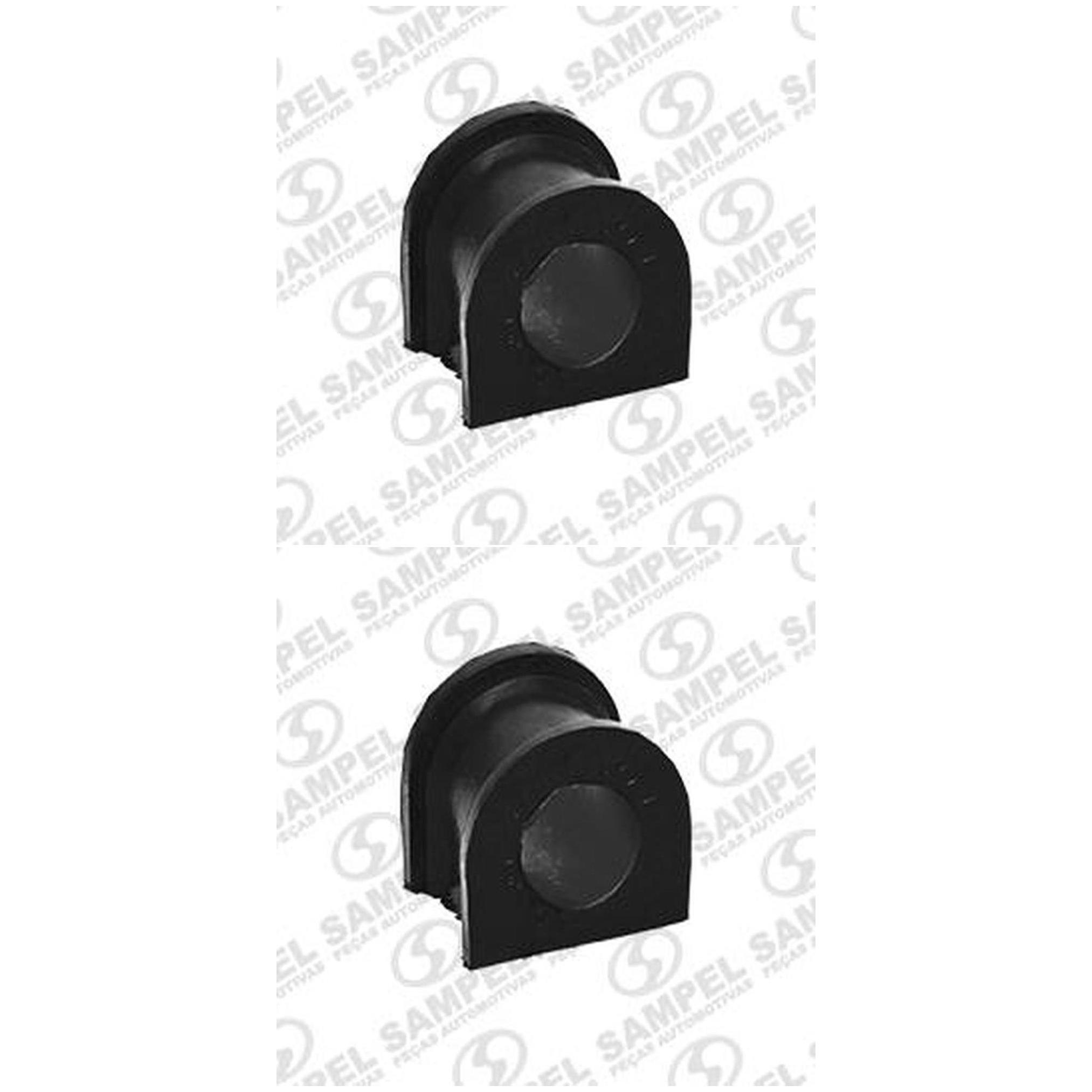 Par Bucha Da Barra Estabilizadora Dianteira (Furo Ø 22 Mm) - Sampel - 7029A