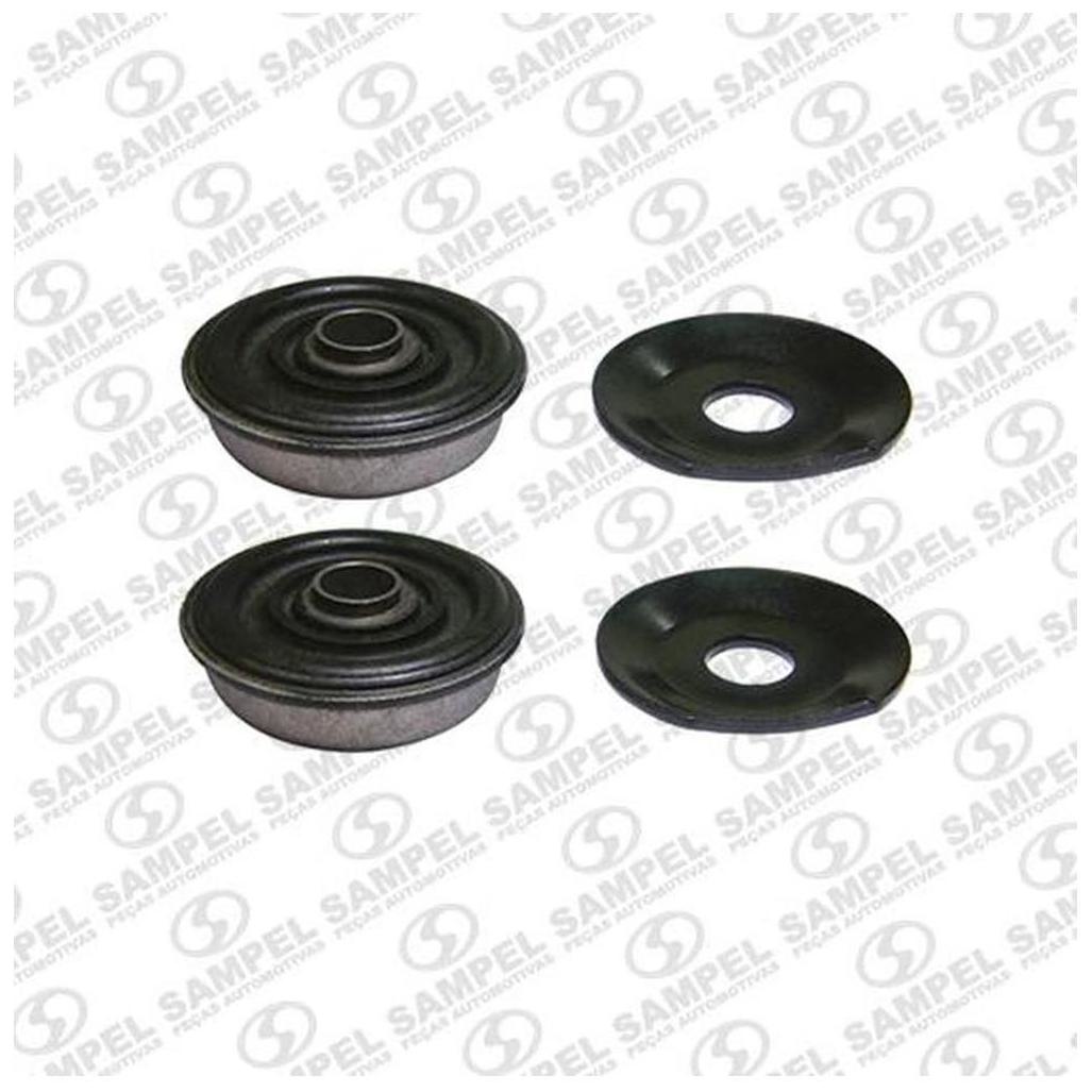 Par Bucha Do Suporte Da Barra Tensora Com Arruela - Sampel - 3240