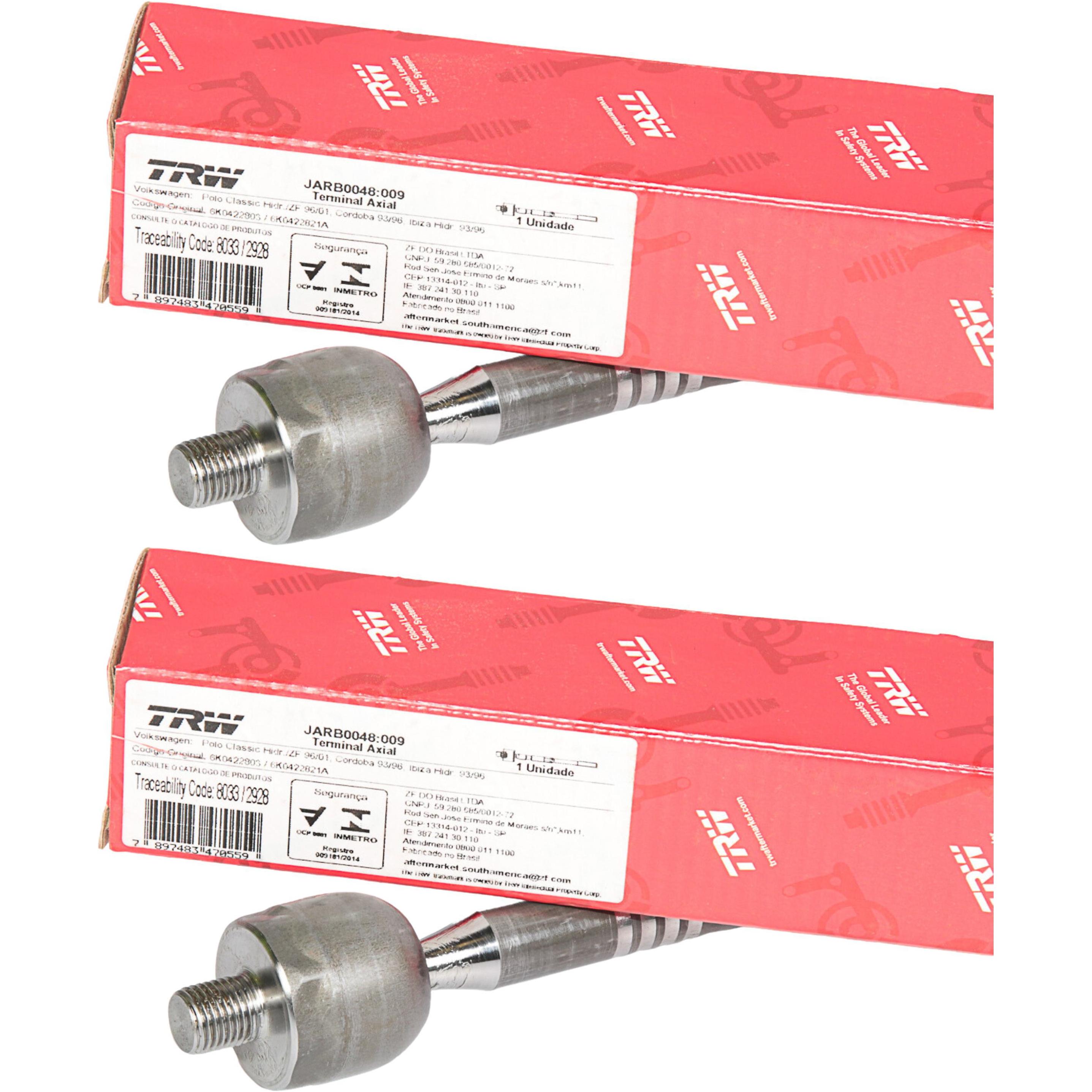 Par de Barra Axial Diant - TRW - JARB0048
