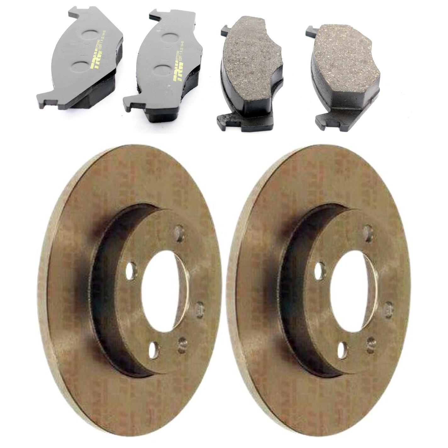Kit Disco e Pastilha Dianteira - TRW - RCPT00940 - RPDI00480