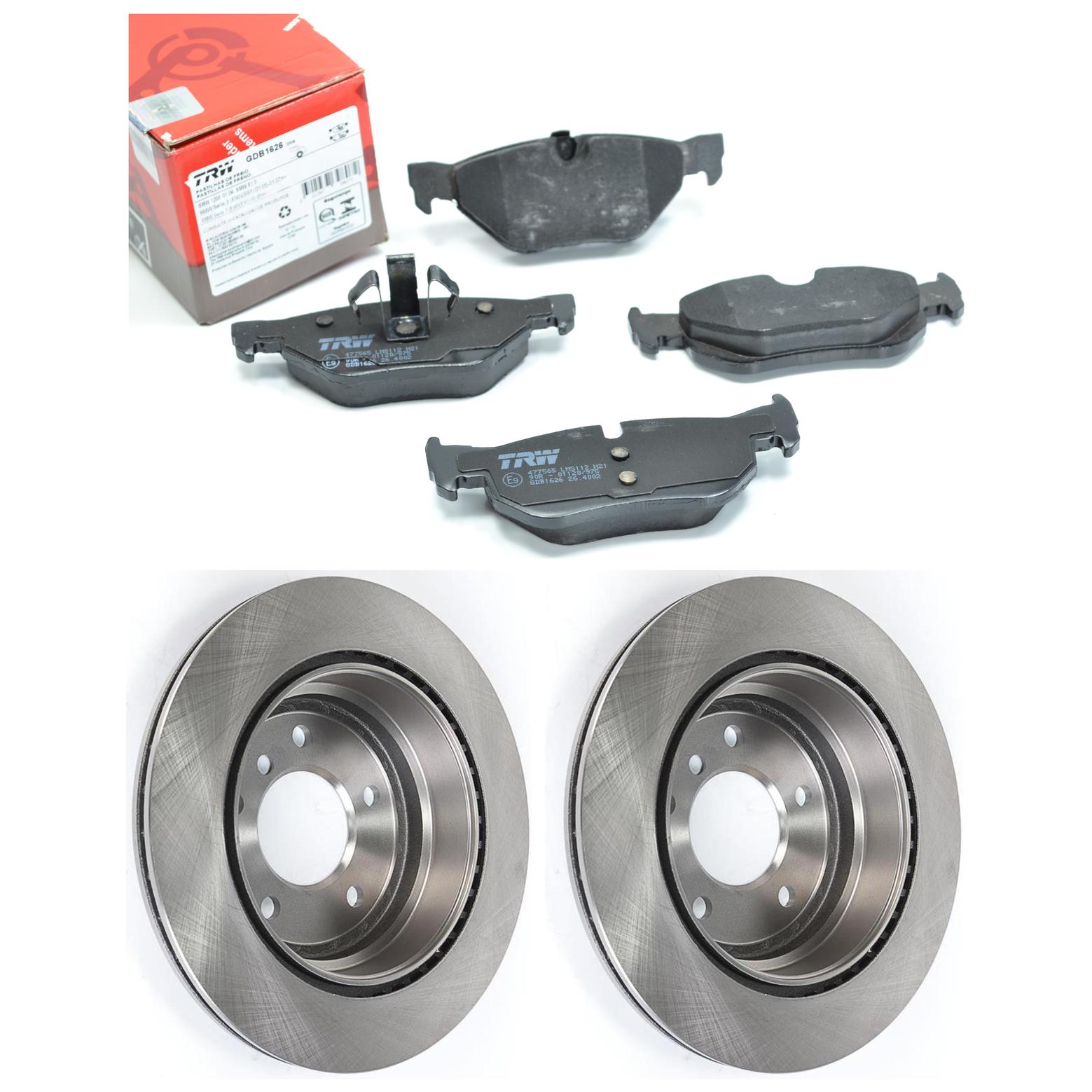 Kit Disco e Pastilha Traseira - TRW - GDB1626 - DF967