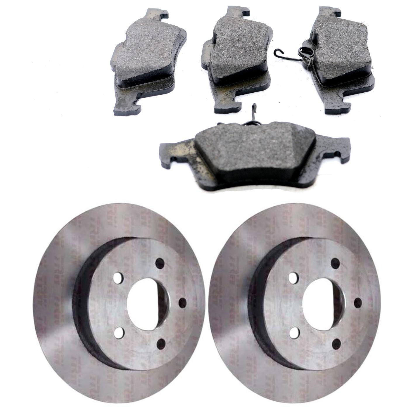 Kit Disco e Pastilha Traseira - TRW - RCPT13200 - RPDI04560