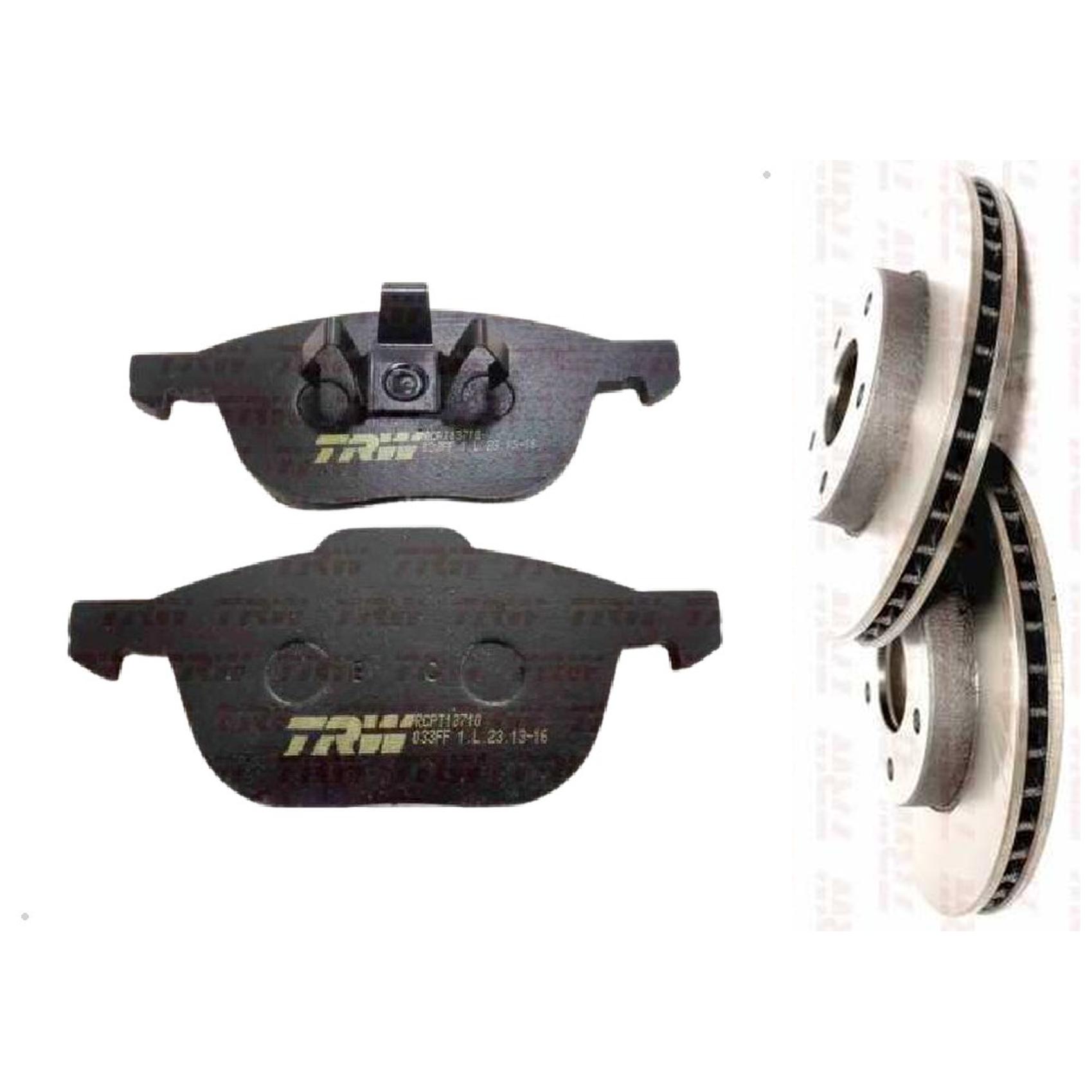Kit Disco e Pastilha Dianteira - TRW - RCPT13710 - RCDI08400