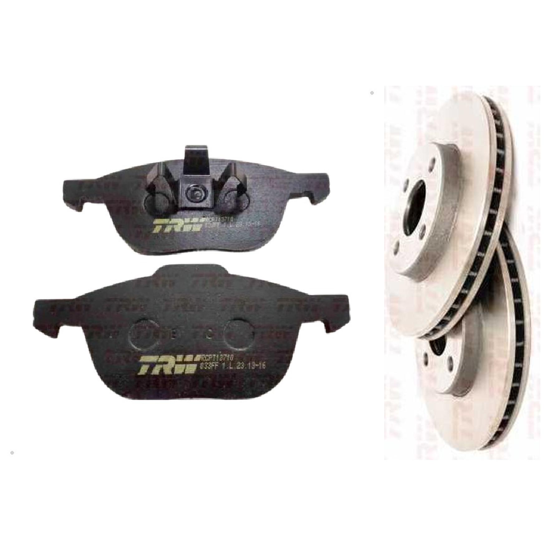 Kit Disco e Pastilha Dianteira - TRW - RCPT13710 - RCDI07960