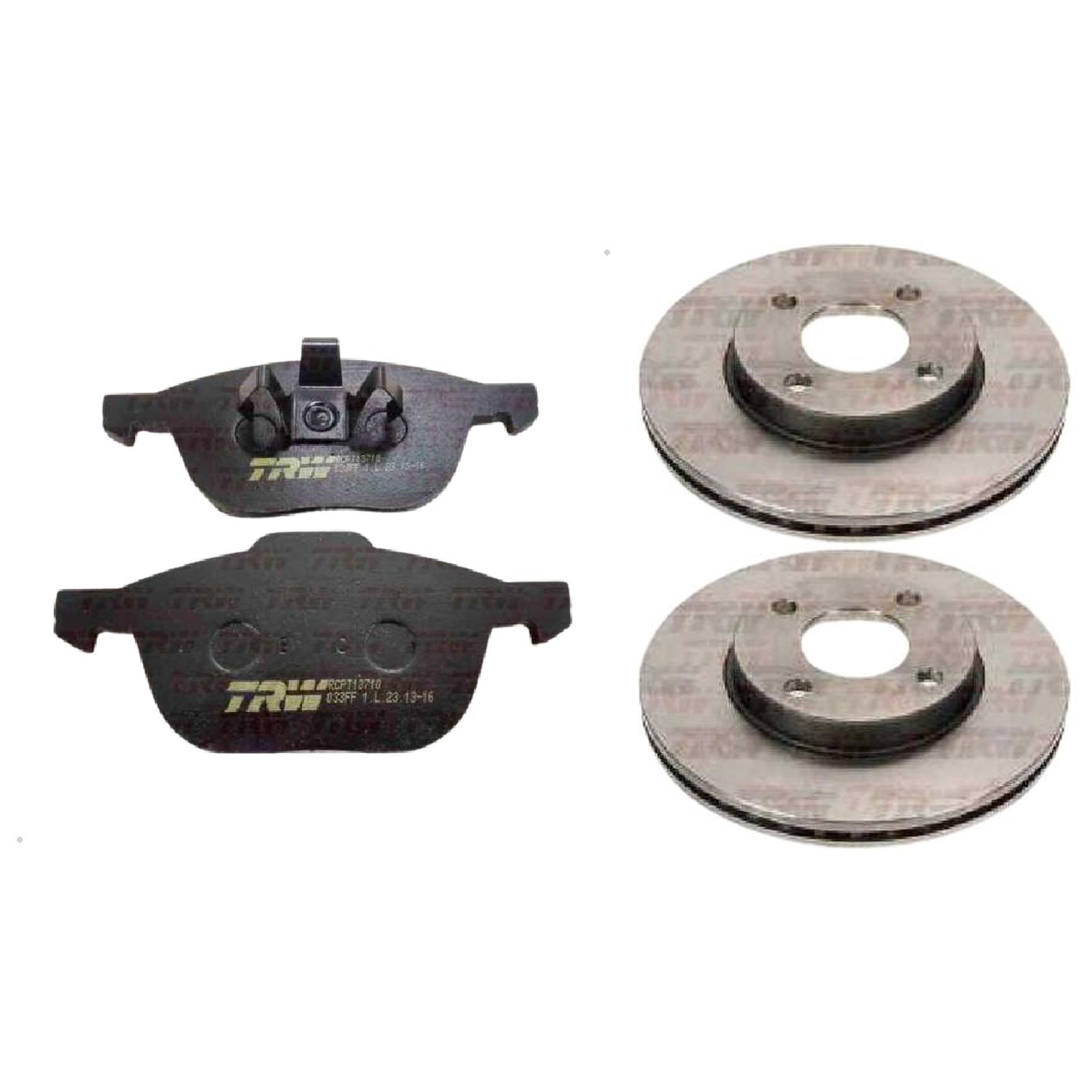 Kit Disco e Pastilha Dianteira - TRW - RCPT13710 - RCDI02850