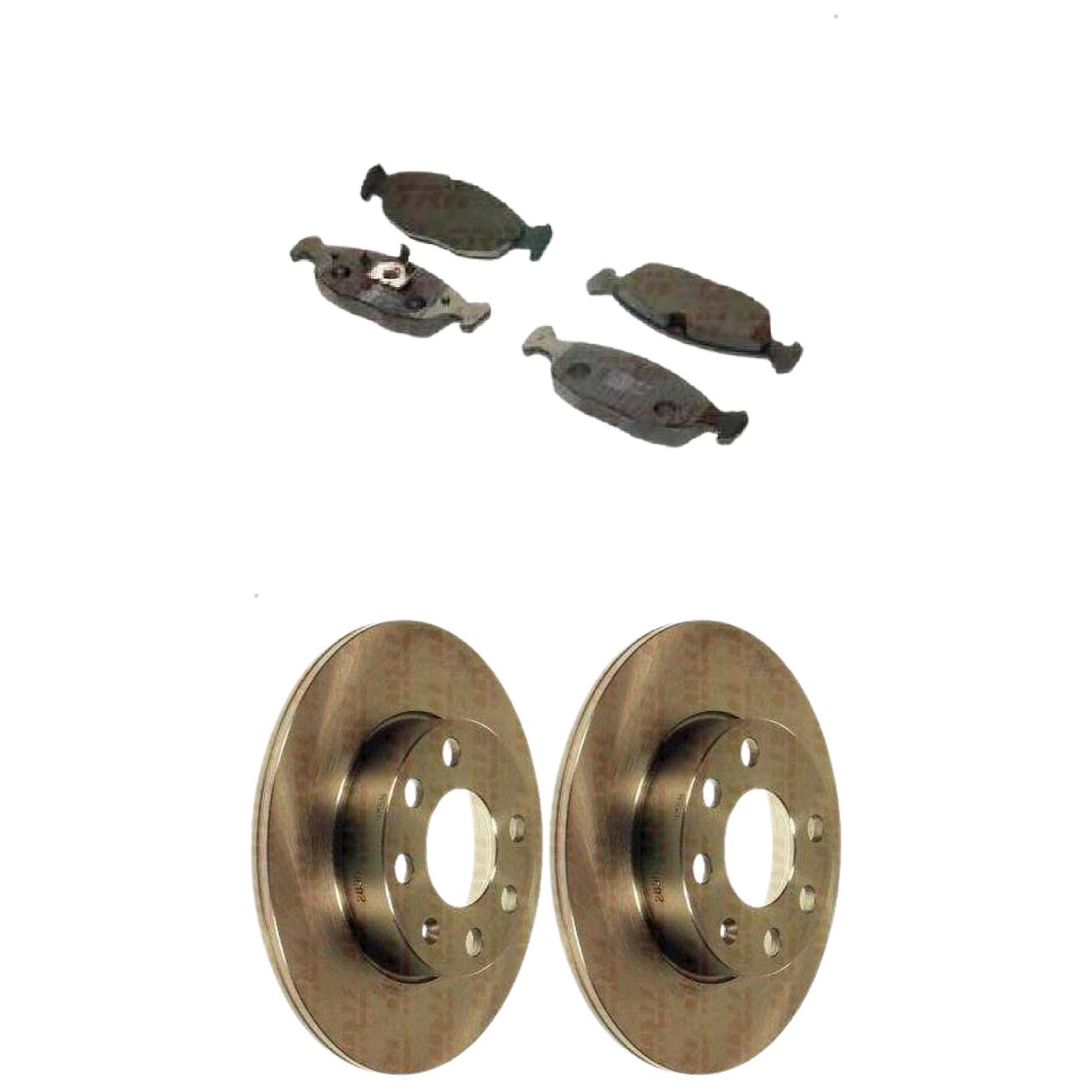 Kit Disco e Pastilha Dianteira - TRW - RCPT01320 - RPDI00420