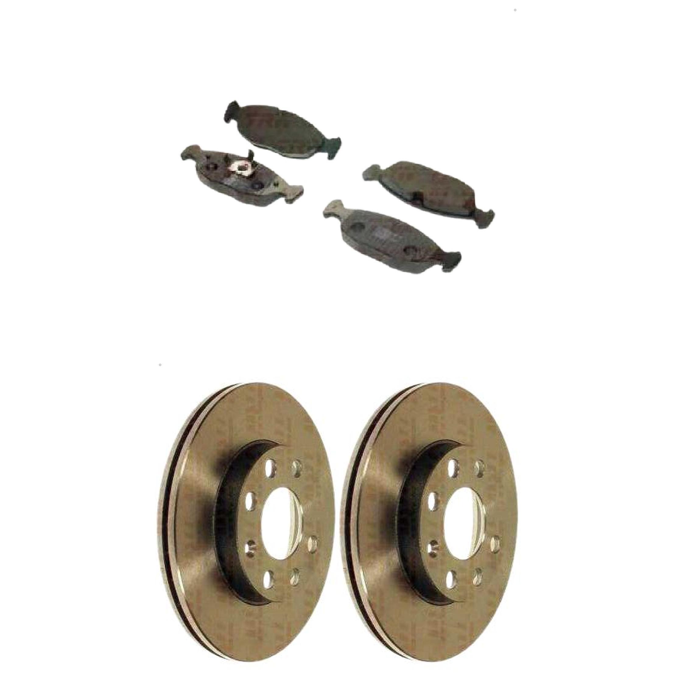 Kit Disco e Pastilha Dianteira - TRW - RCPT01320 - RCDI00880