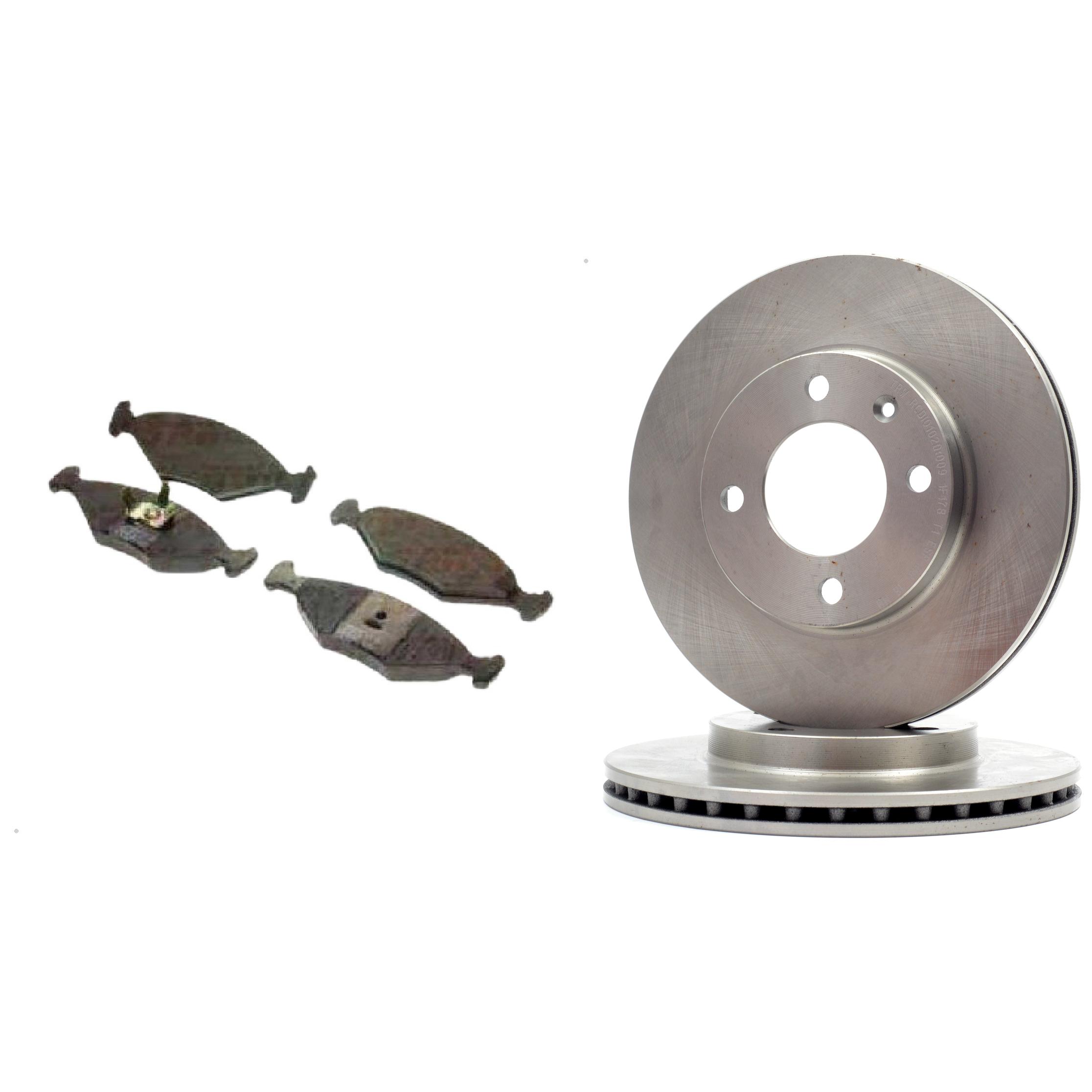 Kit Disco e Pastilha Dianteira - TRW - RCPT00111 - RCDI01020