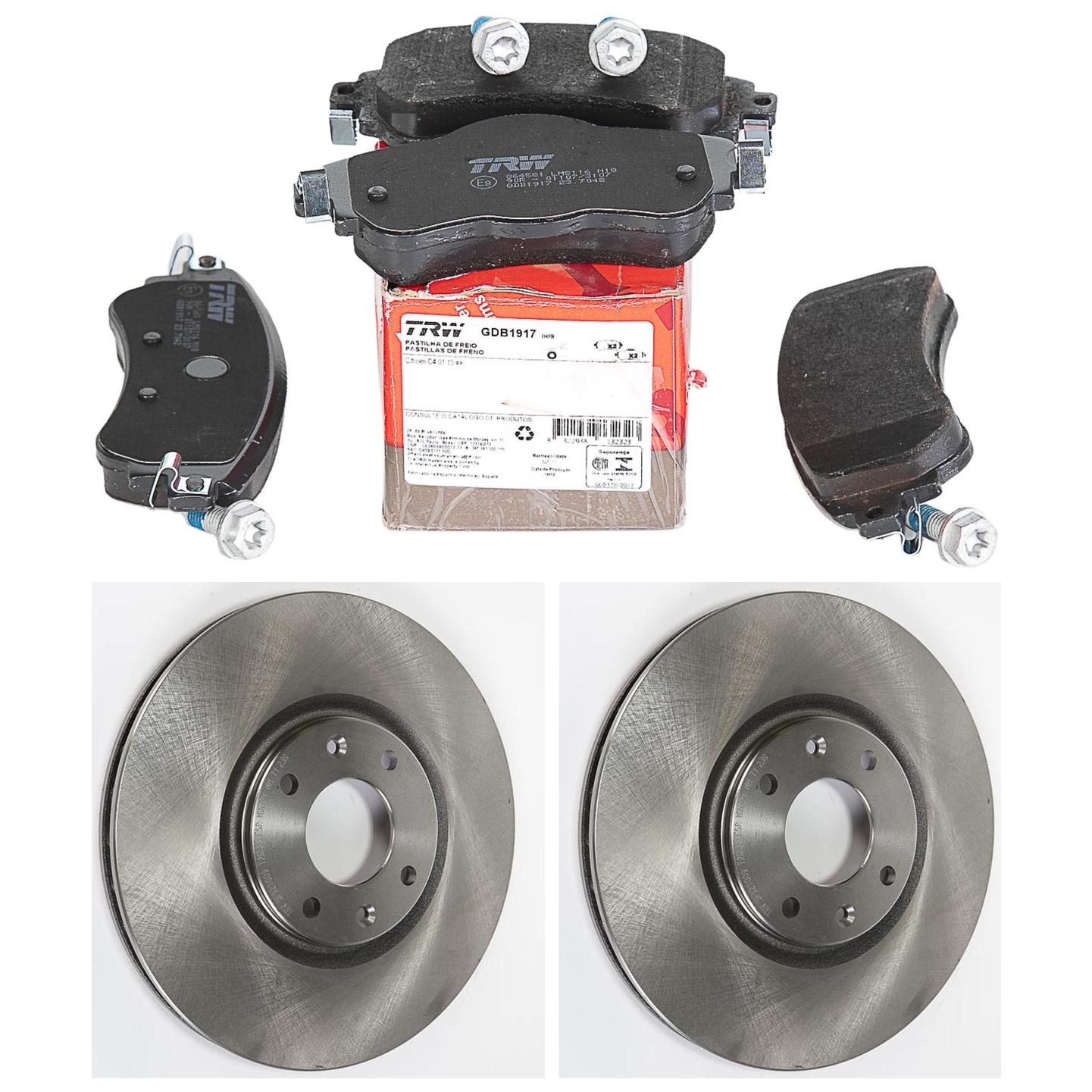 Kit Disco e Pastilha Dianteira - TRW - GDB1917 - DF921
