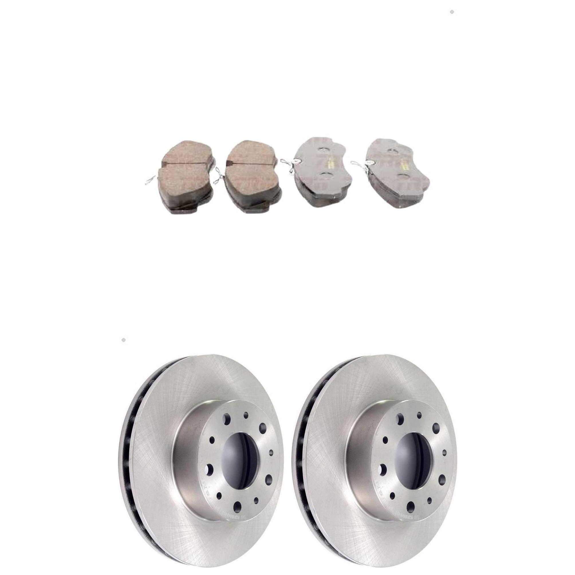 Kit Disco e Pastilha Dianteira - TRW - RCPT08930 - RCDI10940