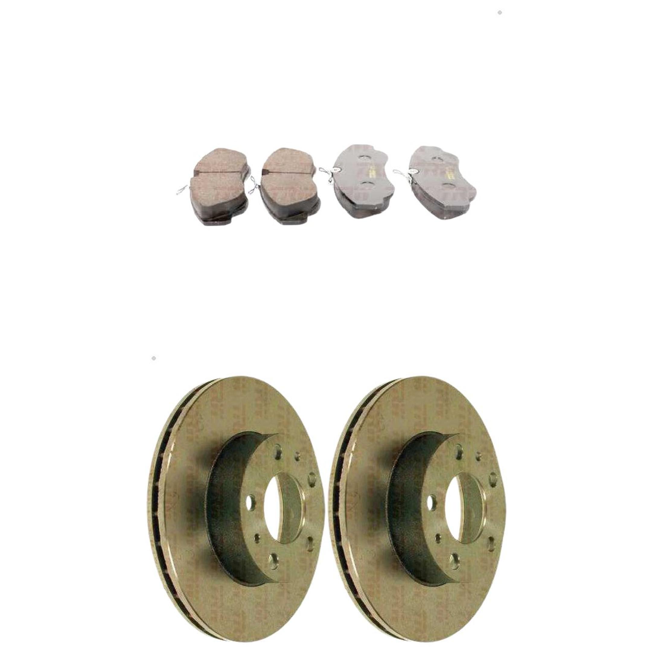 Kit Disco e Pastilha Dianteira - TRW - RCPT08930 - RCDI01870