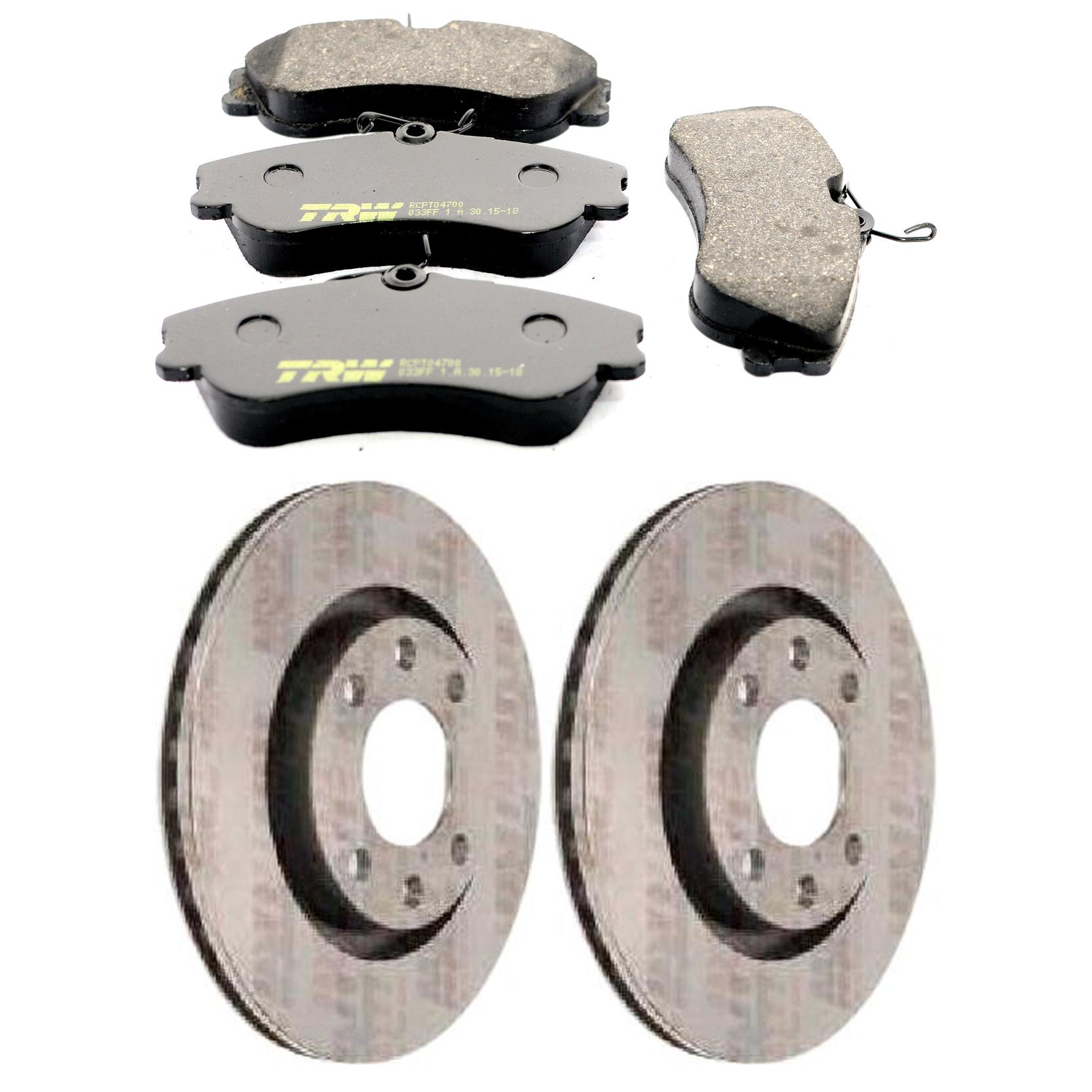 Kit Disco e Pastilha Dianteira - TRW - RCPT04700 - RCDI02800