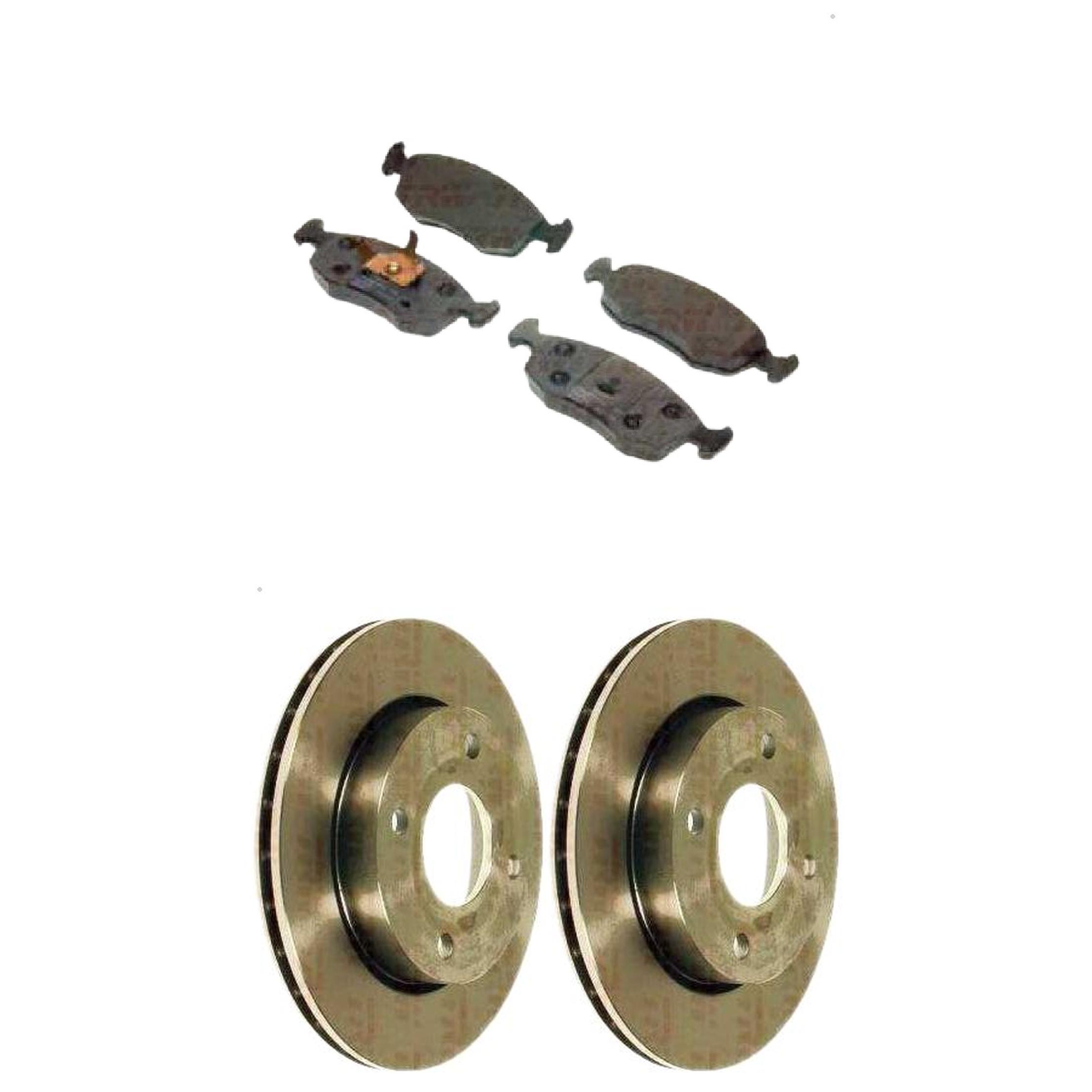 Kit Disco e Pastilha Dianteira - TRW - RCPT01100 - RCDI00900