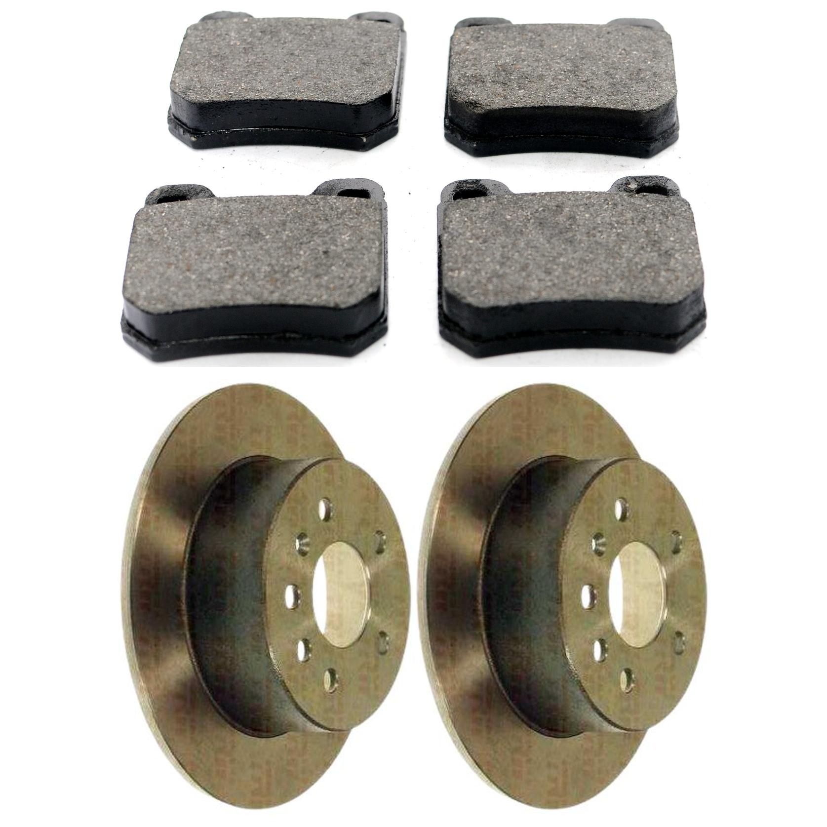 Kit Disco e Pastilha Traseira - TRW - RCPT00990 - RPDI00560