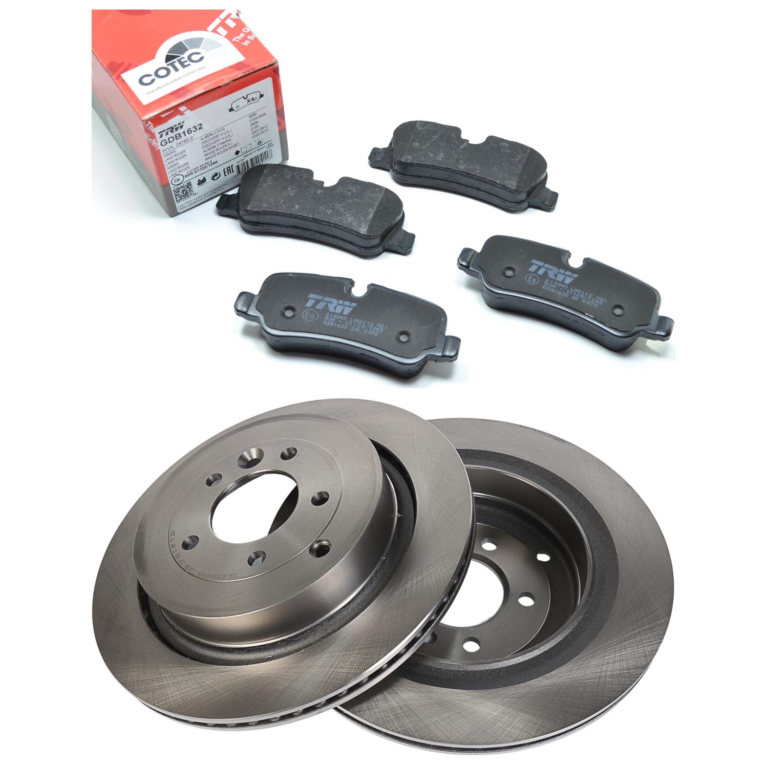Kit Disco e Pastilha Traseira - TRW - GDB1632 - RCDI10660