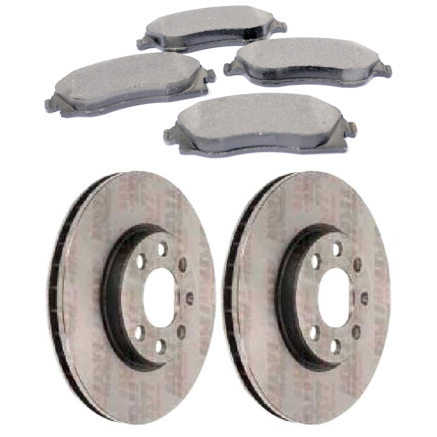 Kit Disco e Pastilha Dianteira - TRW - RCPT02930 - RCDI03000
