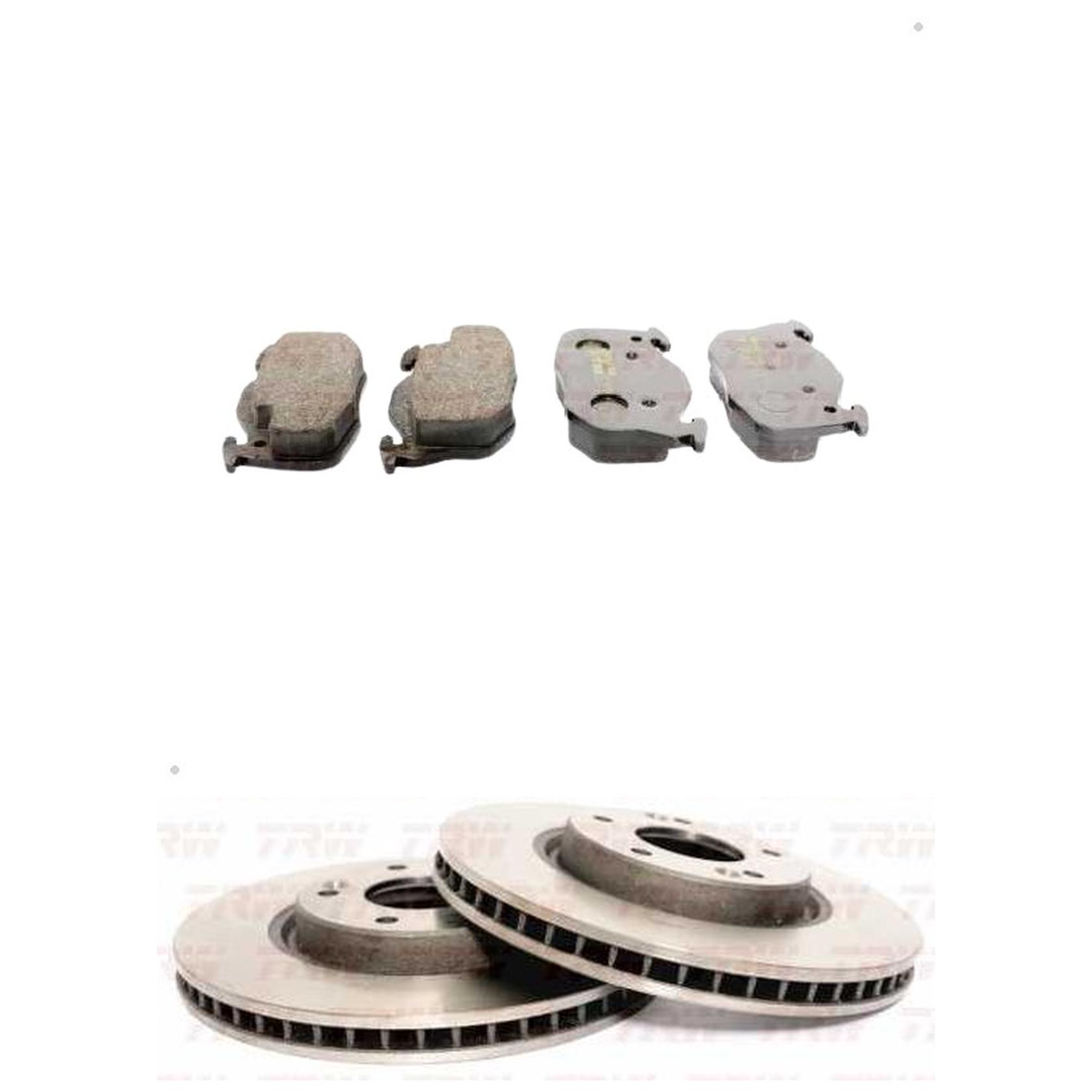 Kit Disco e Pastilha Dianteira - TRW - RCPT08830 - RCDI09060