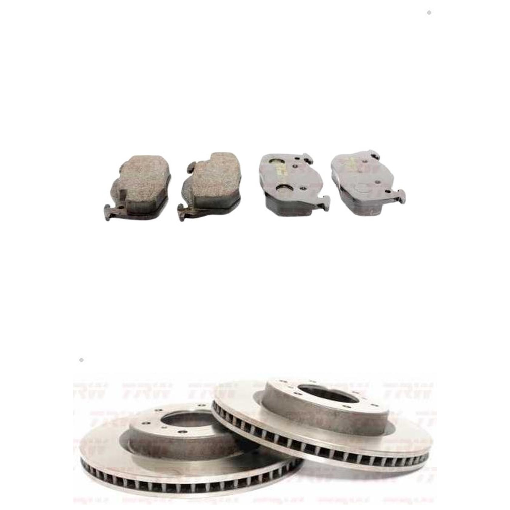 Kit Disco e Pastilha Dianteira - TRW - RCPT08830 - RCDI08000
