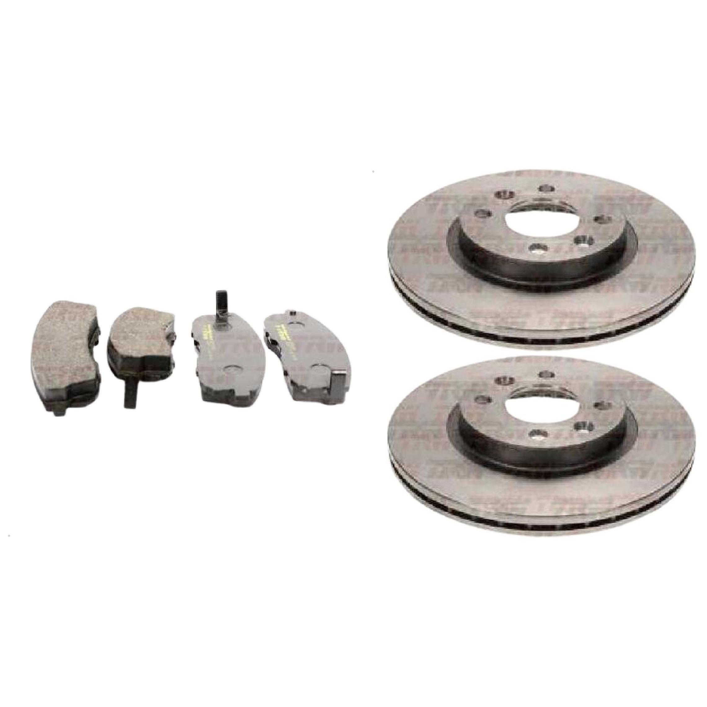 Kit Disco e Pastilha Dianteira - TRW - RCPT08690 - RCDI02760