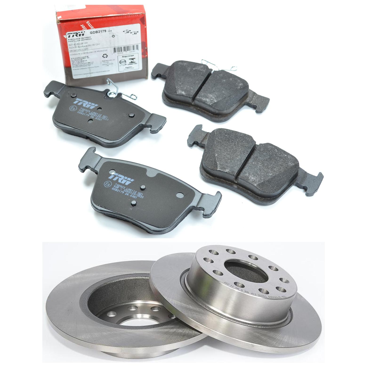 Kit Disco e Pastilha Traseira - TRW - GDB2179 - DF929