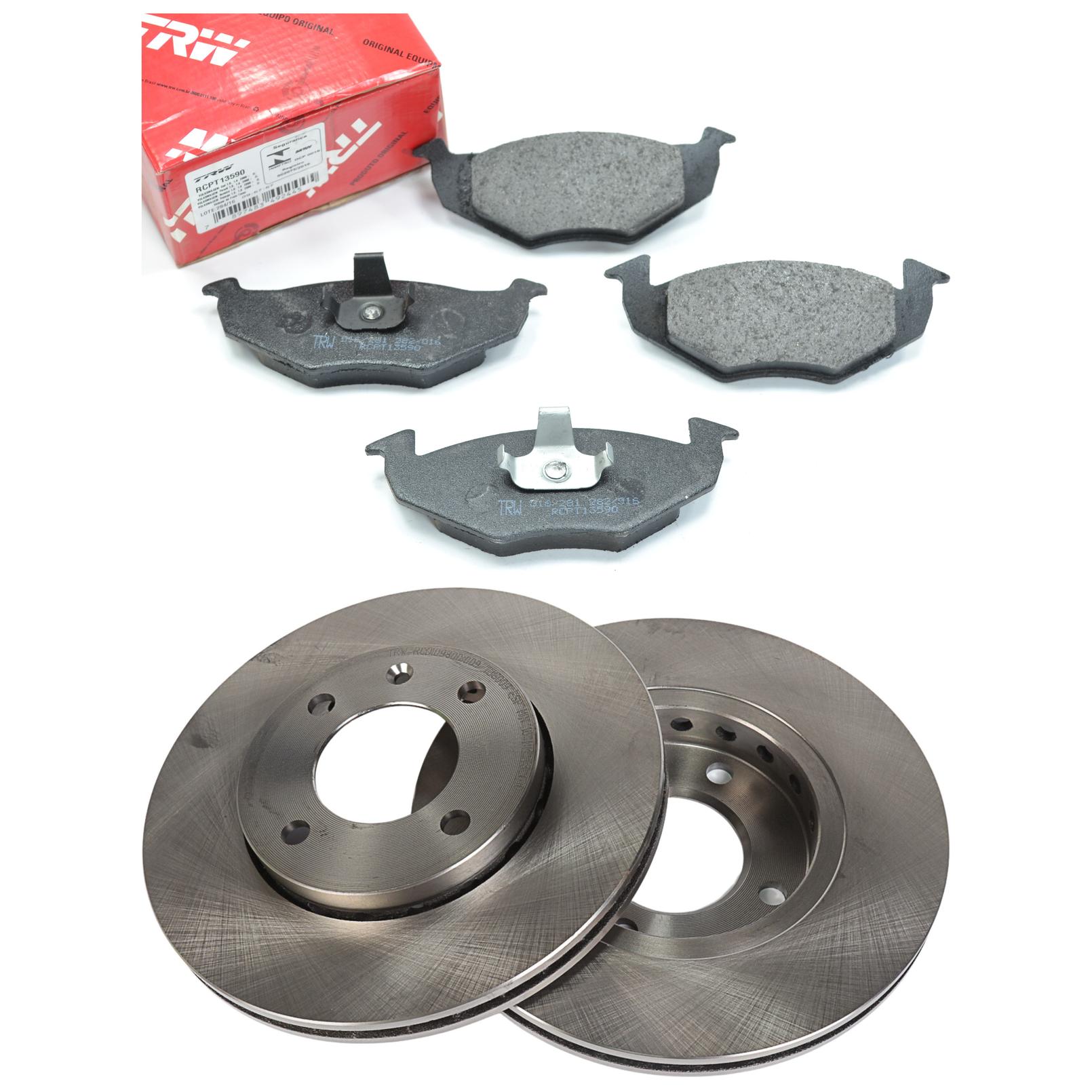 Kit Disco e Pastilha Dianteira - TRW - RCPT13590 - RCDI09800