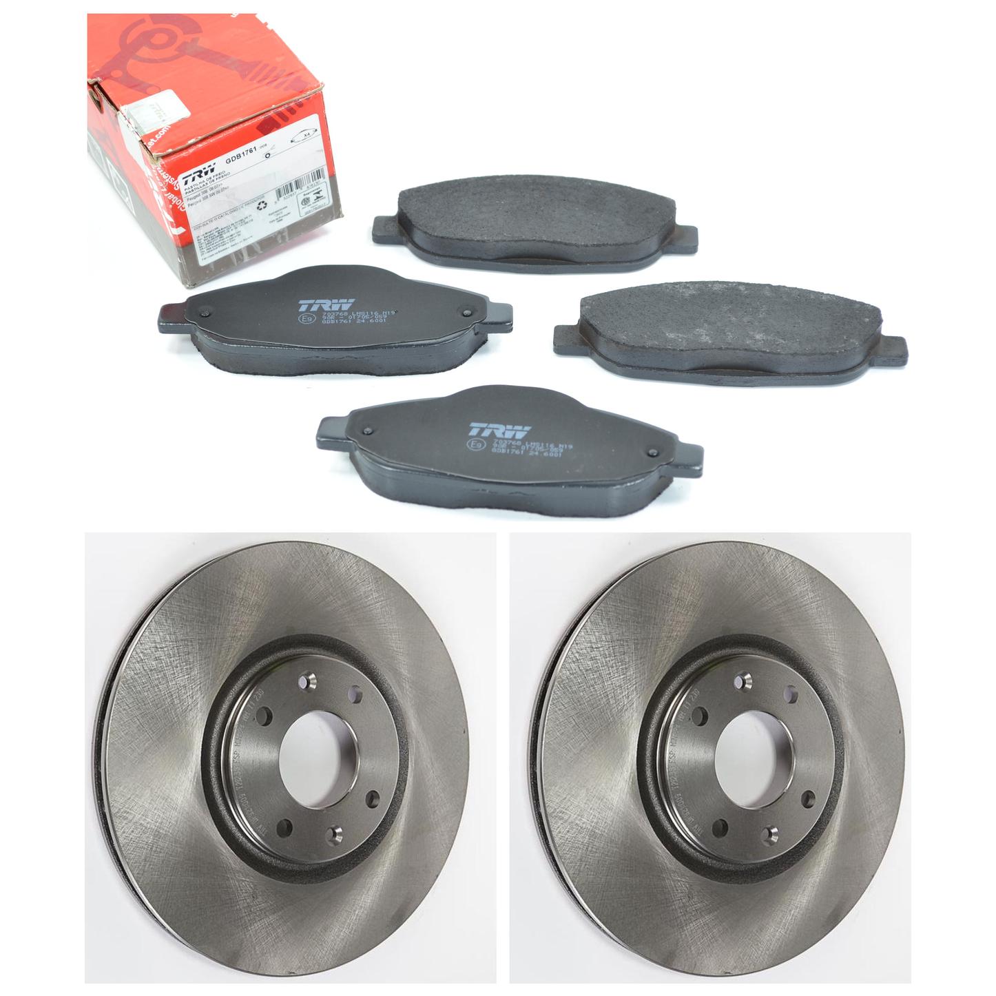 Kit Disco e Pastilha Dianteira - TRW - GDB1761 - DF921