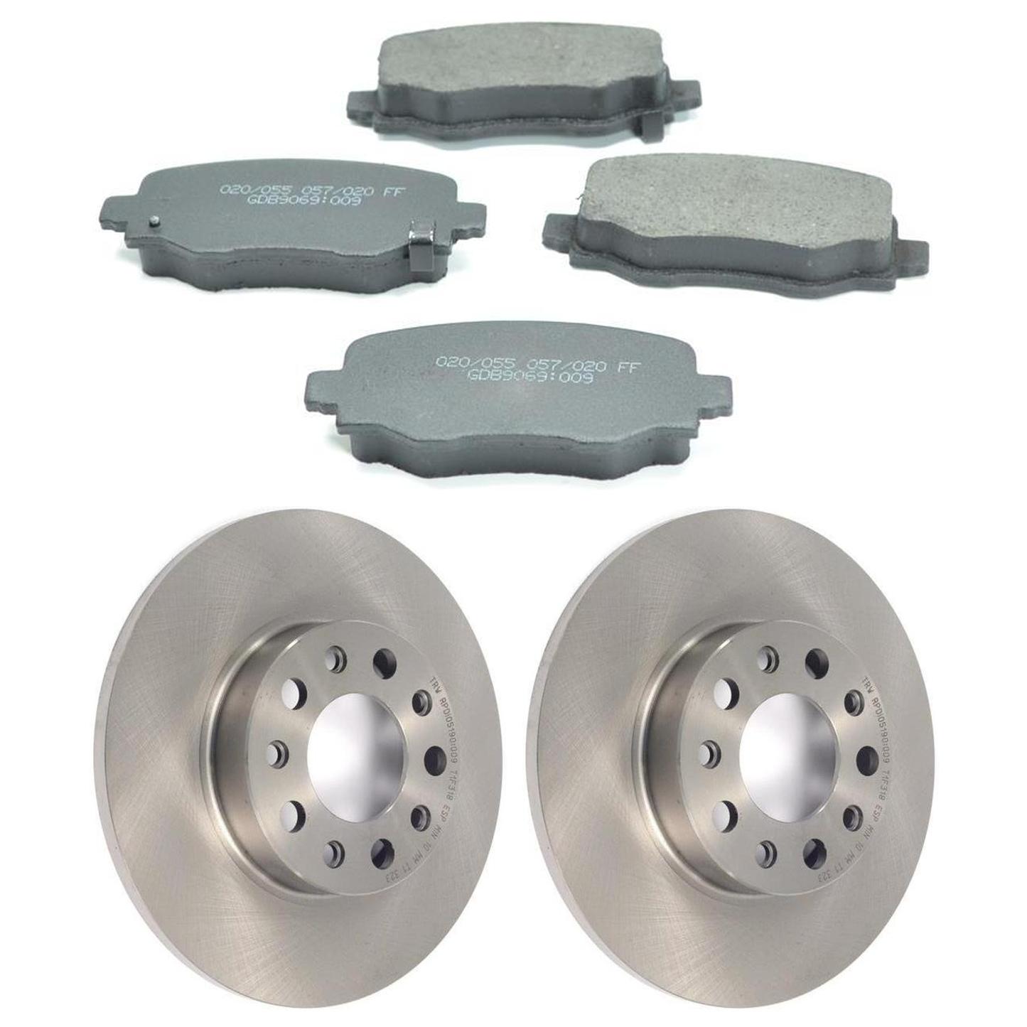 Kit Disco e Pastilha Traseira - TRW - GDB9069 - RPDI05190