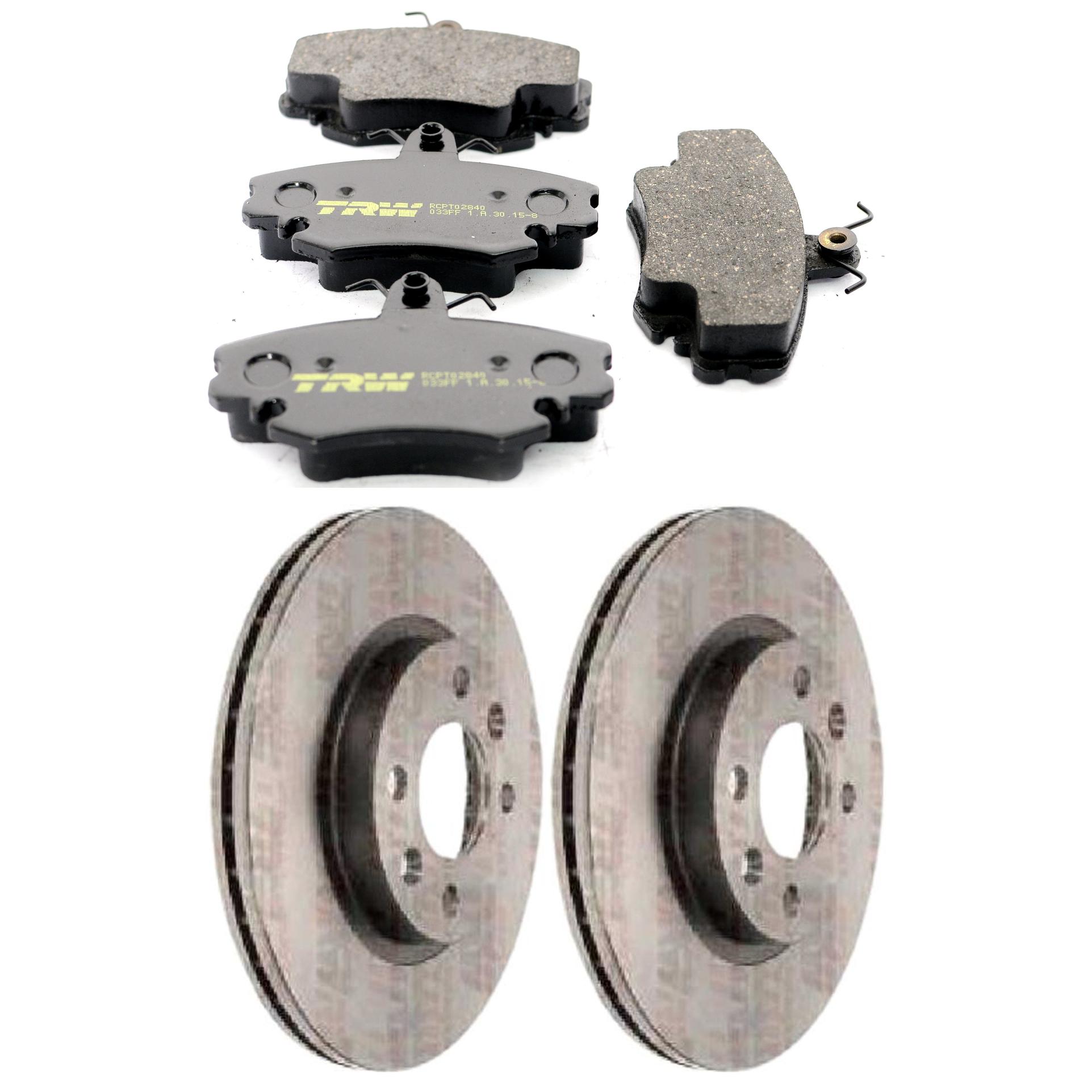 Kit Disco e Pastilha Dianteira - TRW - RCPT02840 - RCDI02760