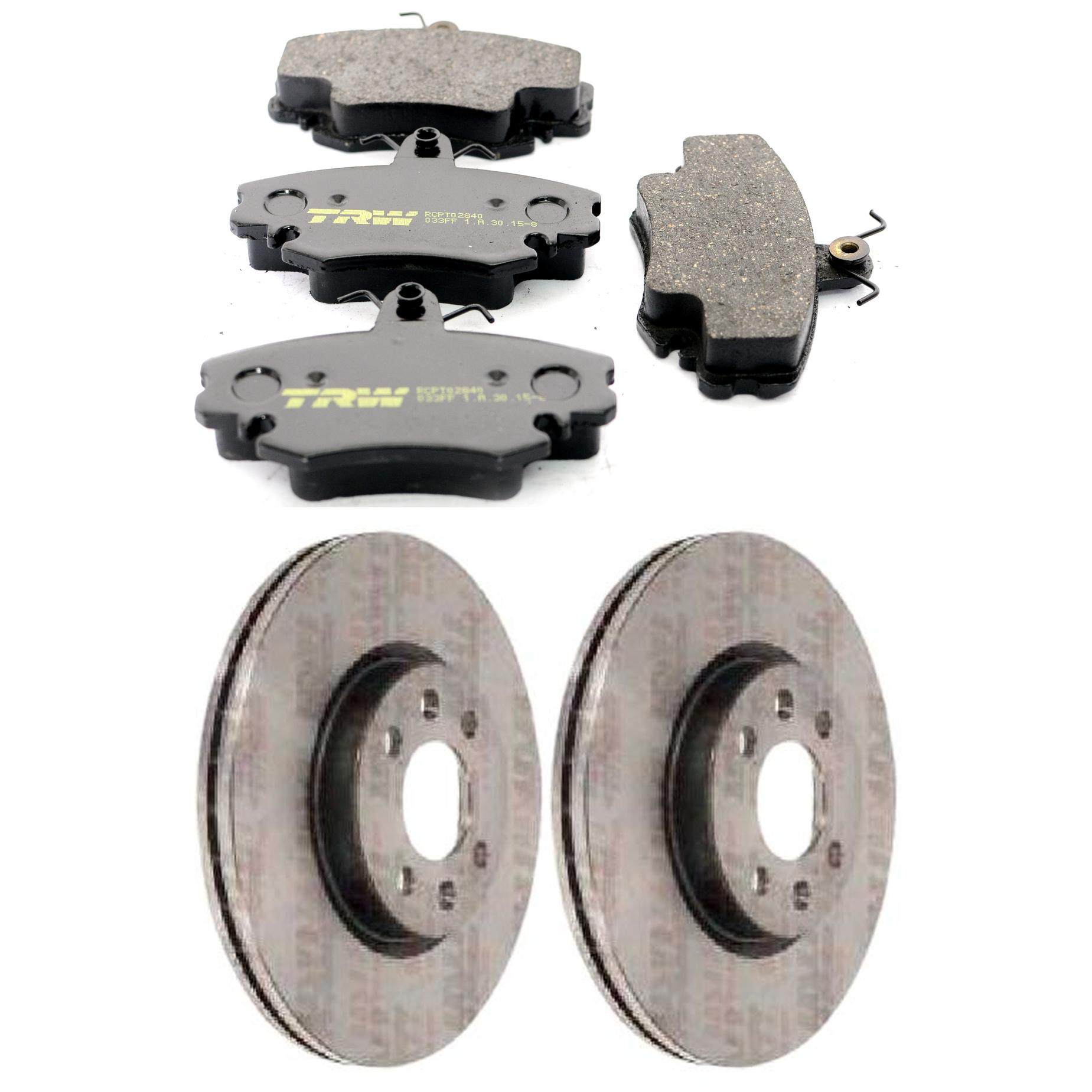 Kit Disco e Pastilha Dianteira - TRW - RCPT02840 - RCDI02790