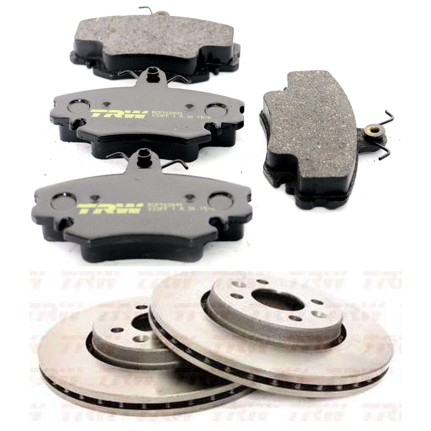Kit Disco e Pastilha Dianteira - TRW - RCPT02840 - RCDI08950