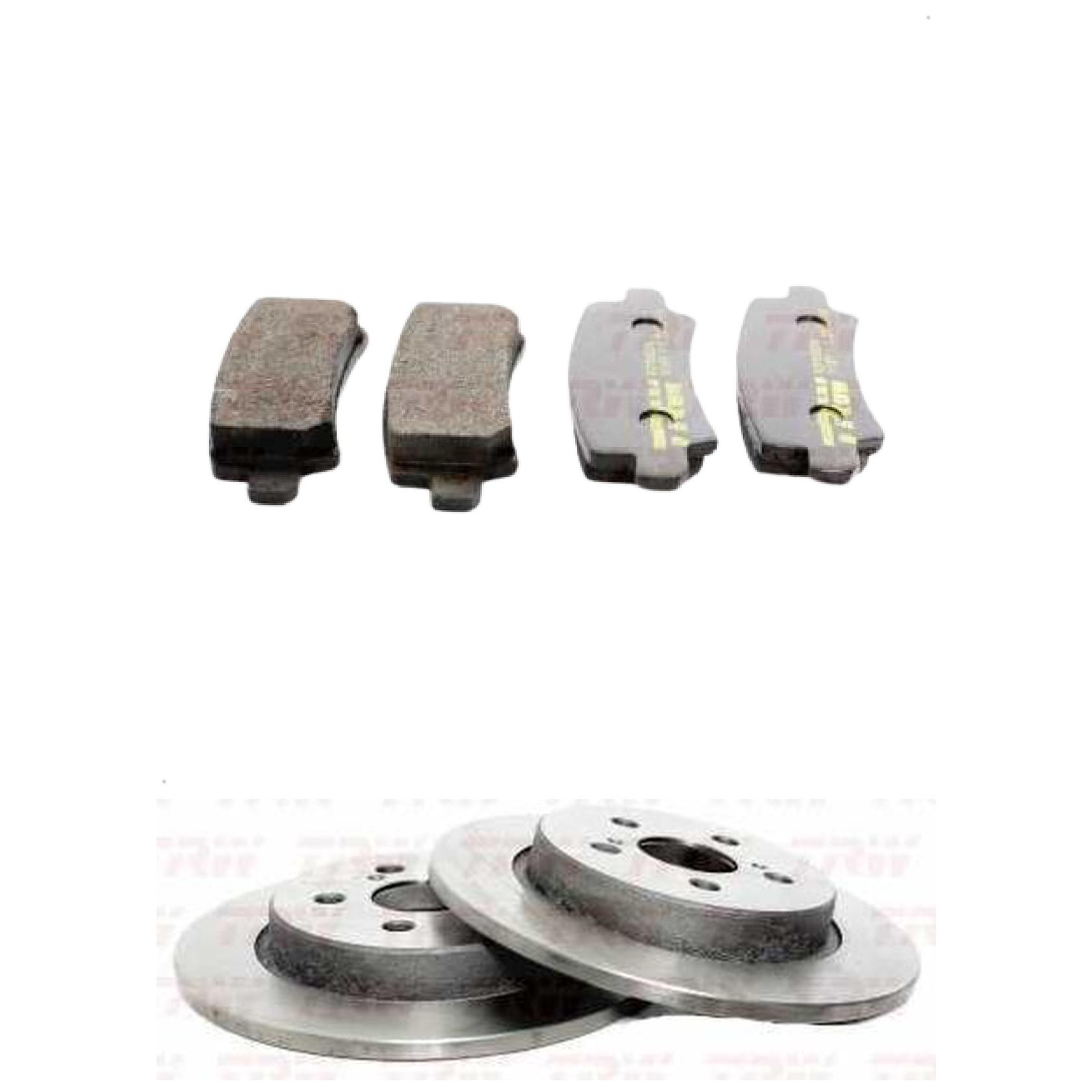 Kit Disco e Pastilha Traseira - TRW - RCPT08370 - RPDI04220