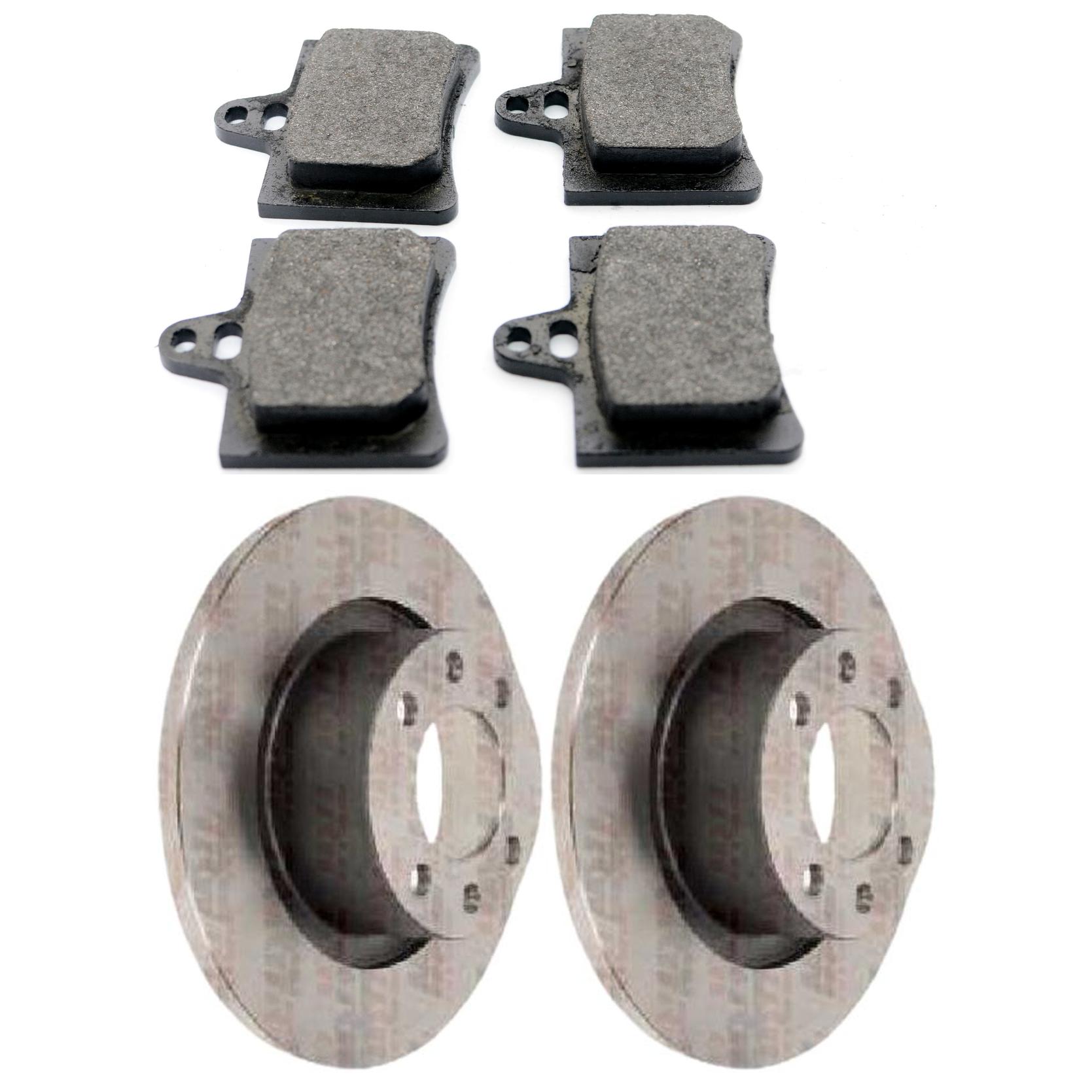 Kit Disco e Pastilha Traseira - TRW - RCPT12360 - RPDI01920