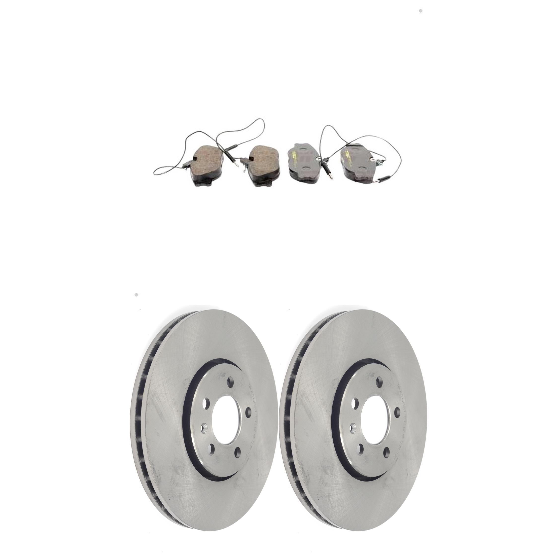 Kit Disco e Pastilha Dianteira - TRW - RCPT08500 - RCDI01360